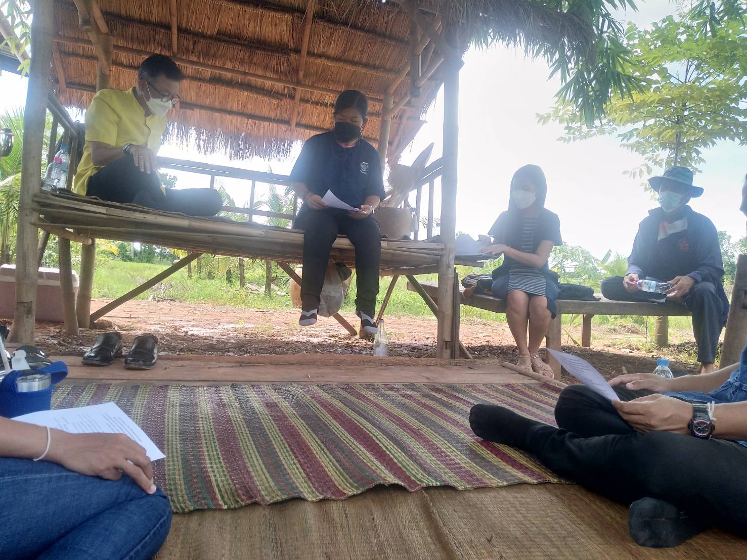 พช.หนองคาย ติดตามความก้าวหน้าการเตรียมความพร้อมจัดกิจกรรม “จิตอาสาพัฒนาชุมชนเอามื้อสามัคคี”