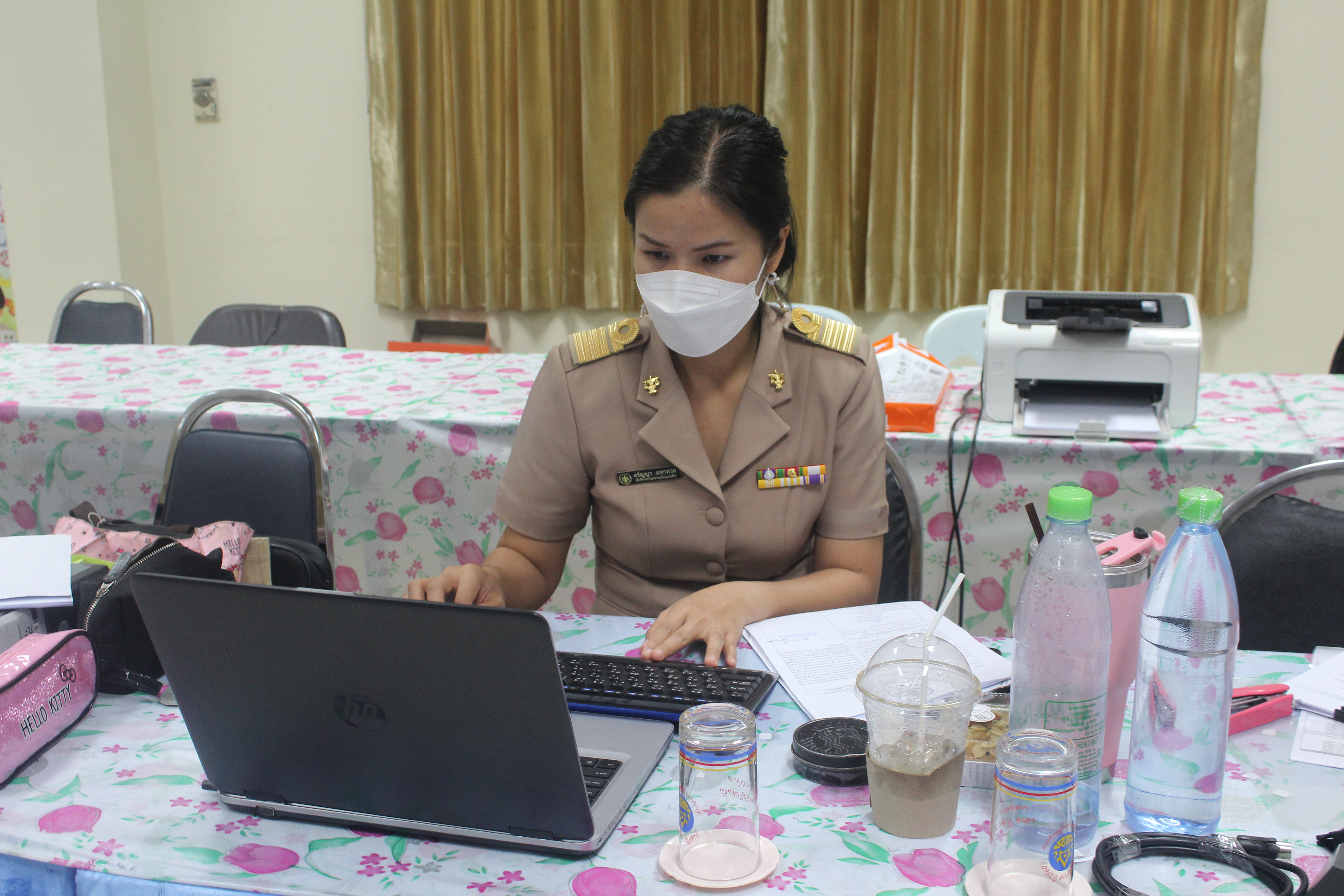 พช.หนองคาย รับฟังสรุปผลการตรวจสอบการเงินทั่วไป ประจำปีงบประมาณ 2563