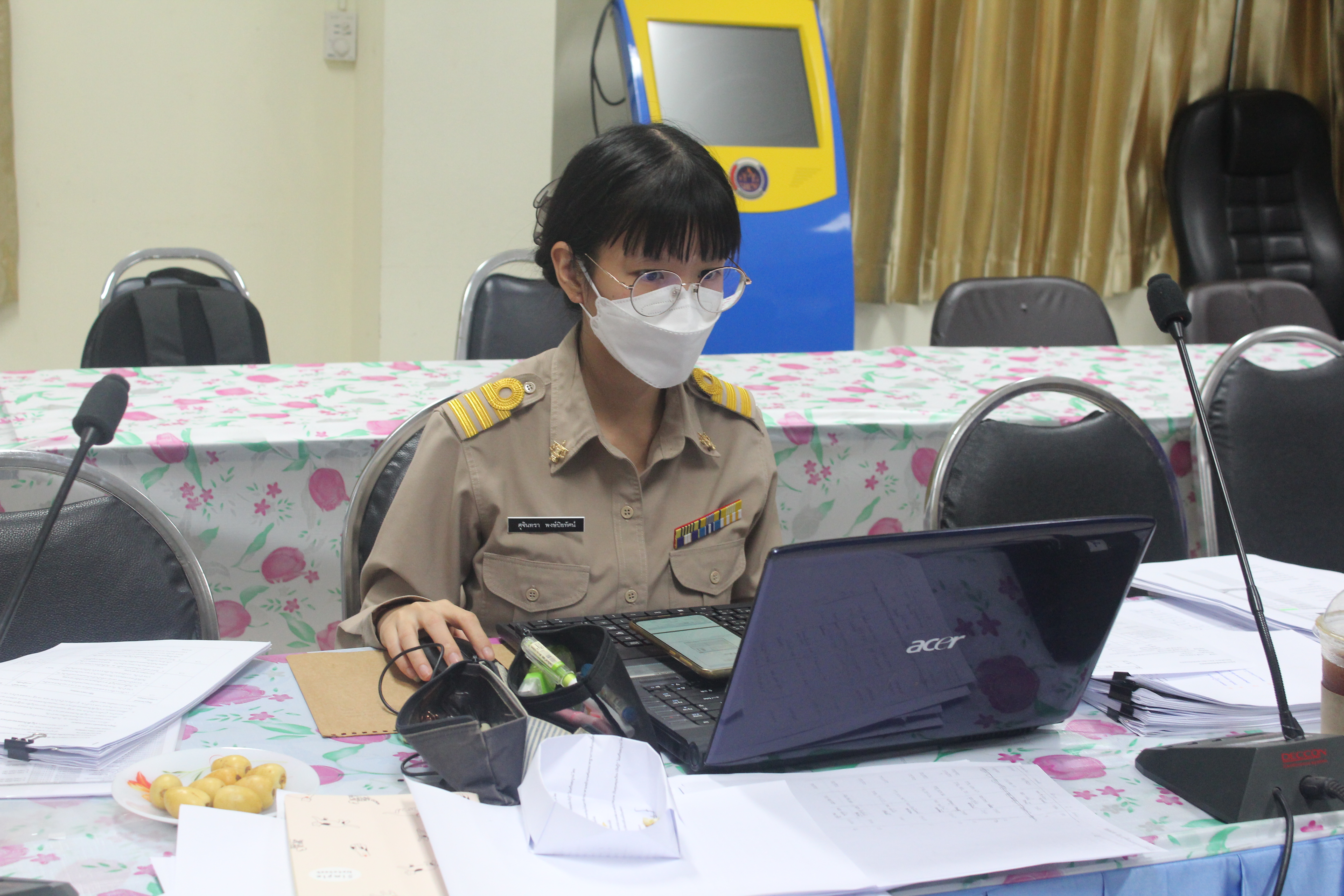 พช.หนองคาย รับฟังสรุปผลการตรวจสอบการเงินทั่วไป ประจำปีงบประมาณ 2563