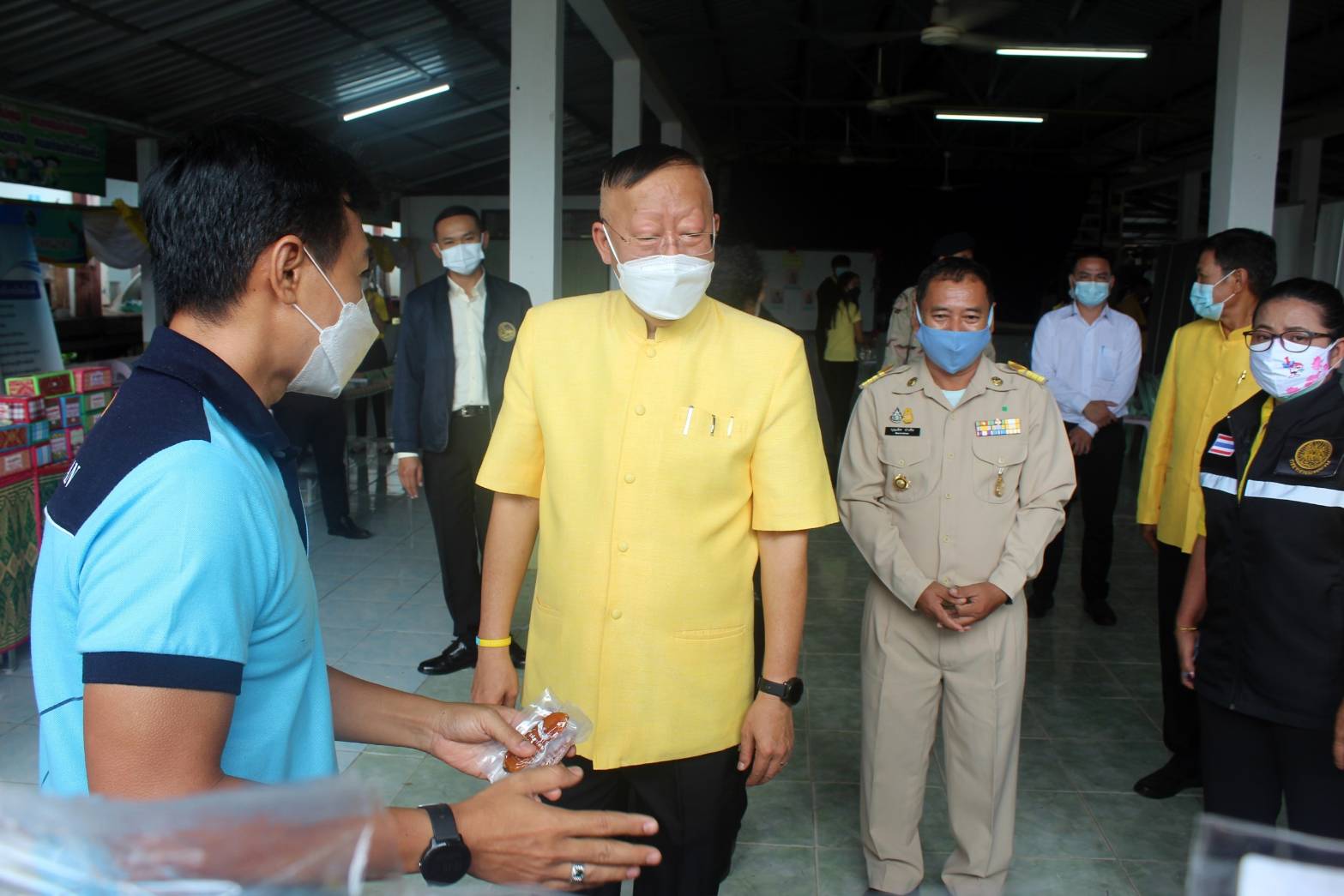 จังหวัดหนองคาย จัดกิจกรรมโครงการจังหวัดเคลื่อนที่ “หน่วยบำบัดทุกข์ บำรุงสุข สร้างรอยยิ้มให้ประชาชน” นำส่วนราชการออกให้บริการประชาชนในพื้นที่โรงเรียนอนุบาลสังคม ตำบลสังคม อำเภอสังคม​ จังหวัดหนองคาย