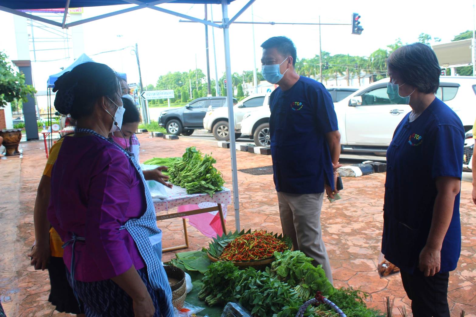 จังหวัดหนองคาย จัดตลาดชุมชน คนหนองคาย ร่วมใจฝ่าวิกฤตไปด้วยกัน