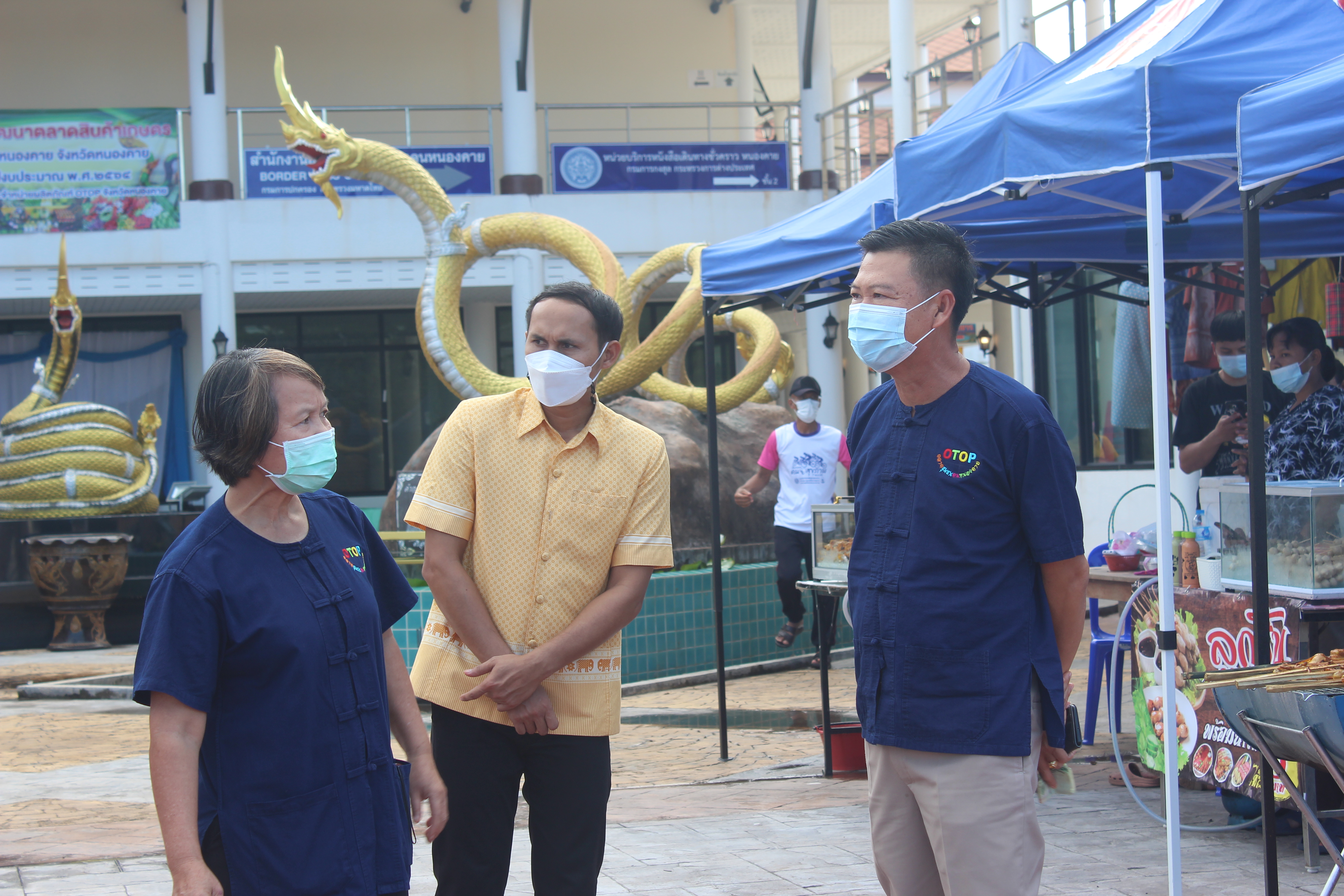 จังหวัดหนองคาย จัดตลาดชุมชน คนหนองคาย ร่วมใจฝ่าวิกฤตไปด้วยกัน