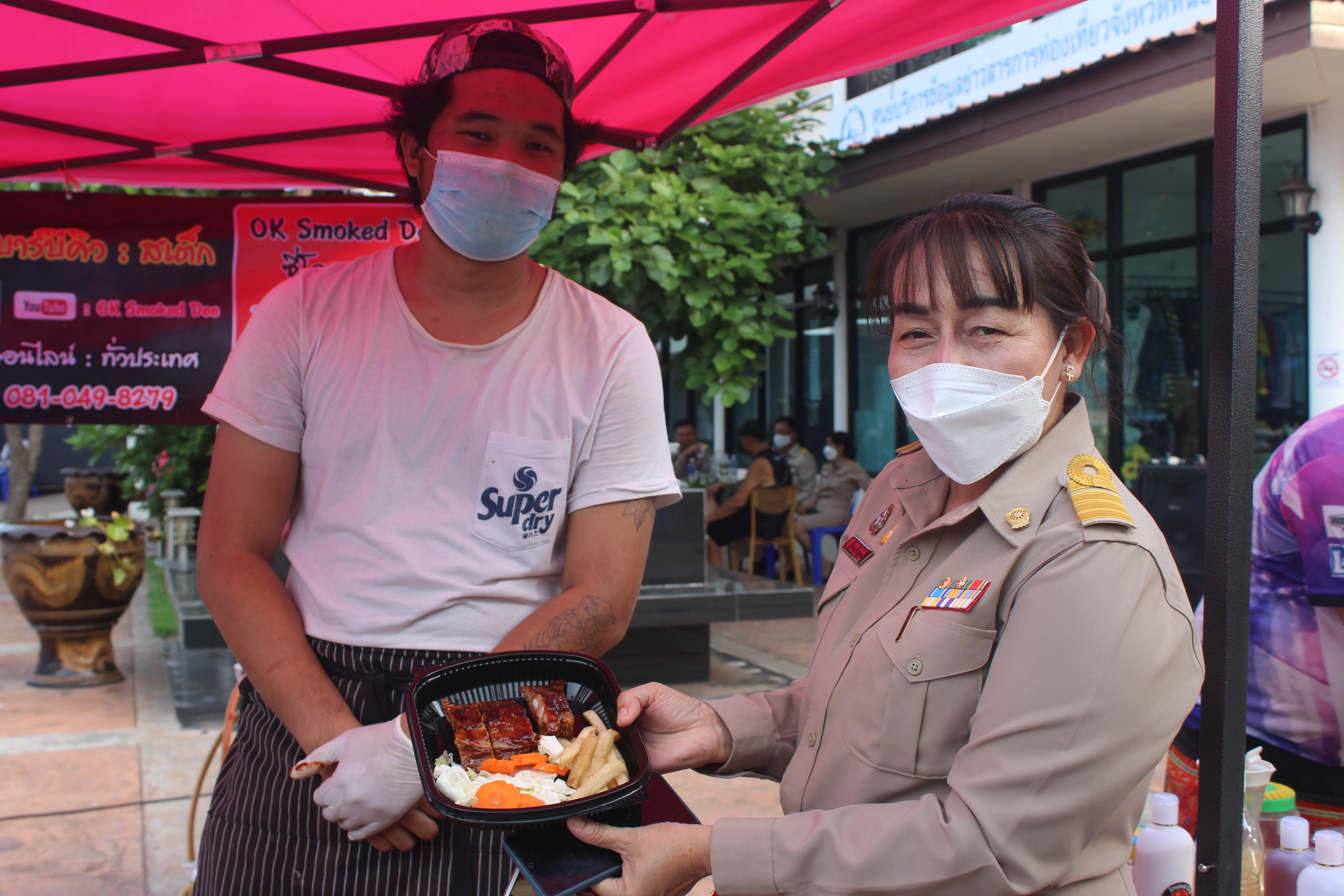 จังหวัดหนองคาย จัดตลาดชุมชน คนหนองคาย ร่วมใจฝ่าวิกฤตไปด้วยกัน