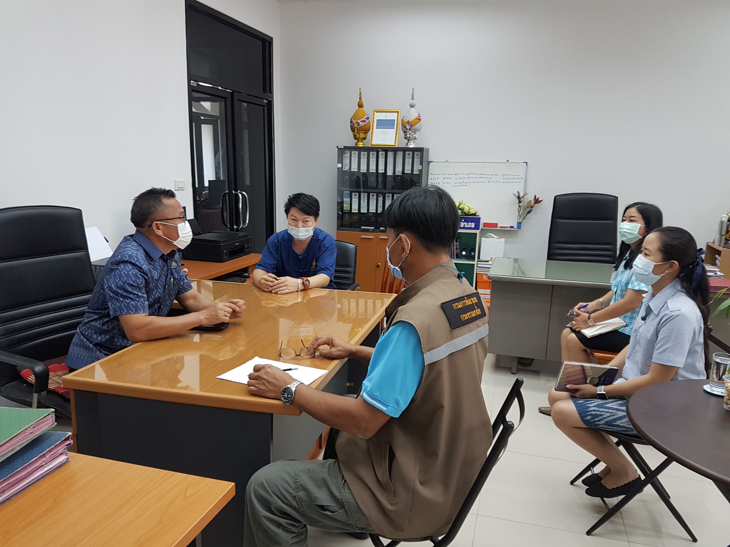 พช.หนองคาย ติดตามการดำเนินงานบริหารการจัดเก็บ และบันทึกข้อมูลความจำเป็นพื้นฐาน (จปฐ.) ระดับอำเภอ ประจำปี 2564