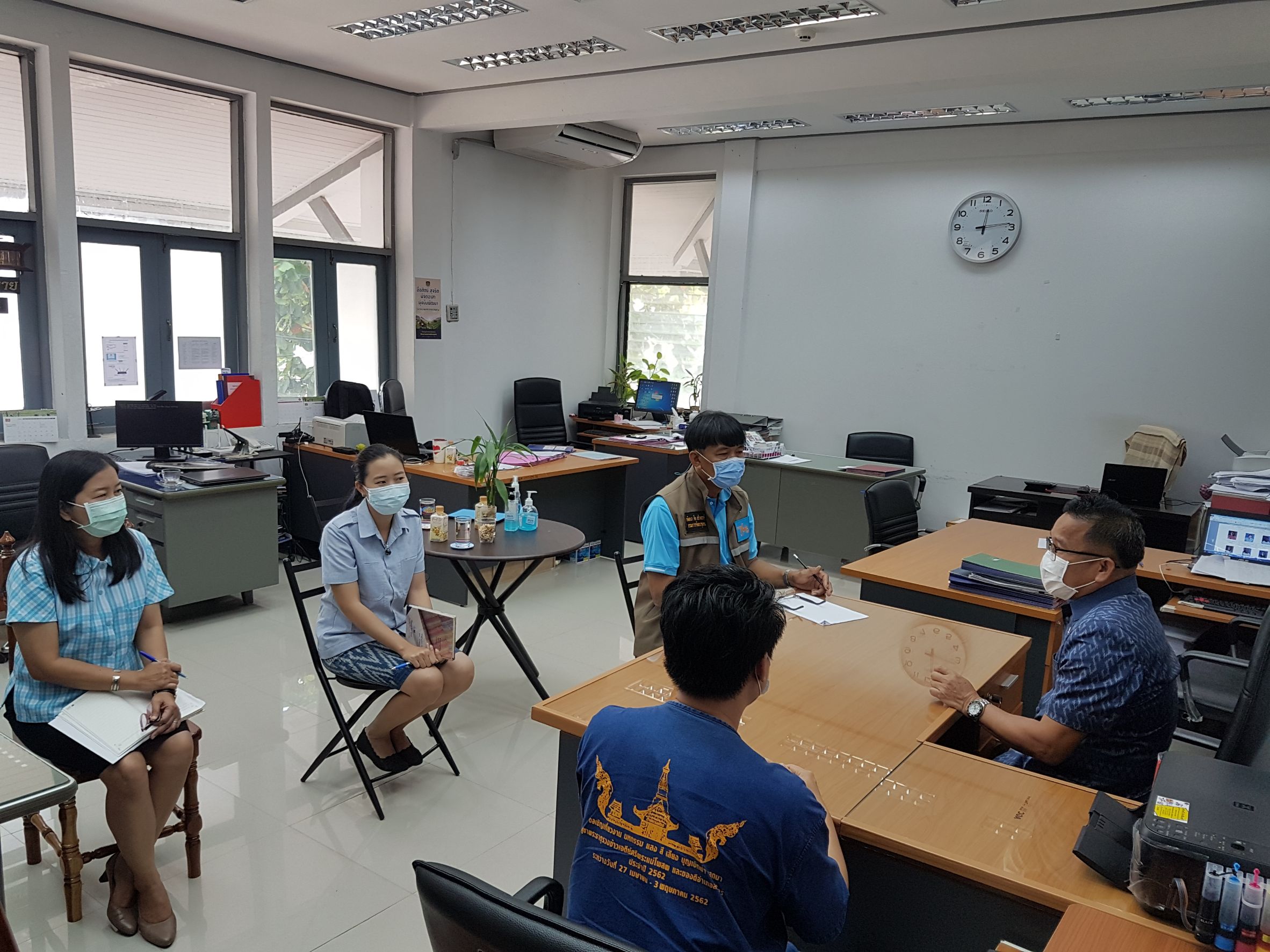 พช.หนองคาย ติดตามการดำเนินงานบริหารการจัดเก็บ และบันทึกข้อมูลความจำเป็นพื้นฐาน (จปฐ.) ระดับอำเภอ ประจำปี 2564