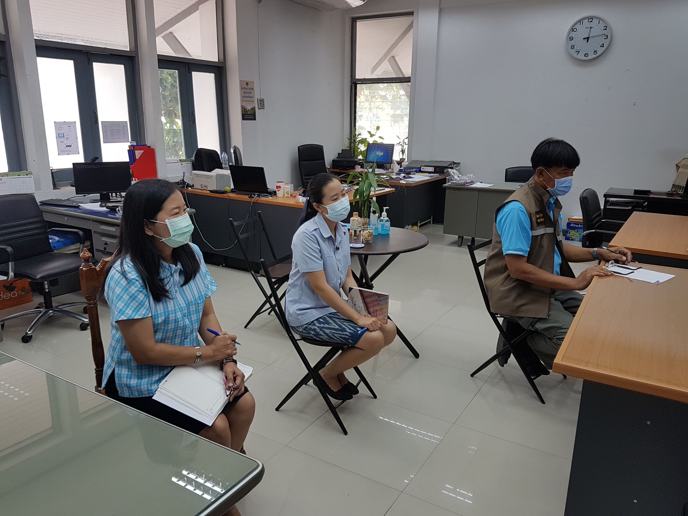 พช.หนองคาย ติดตามการดำเนินงานบริหารการจัดเก็บ และบันทึกข้อมูลความจำเป็นพื้นฐาน (จปฐ.) ระดับอำเภอ ประจำปี 2564