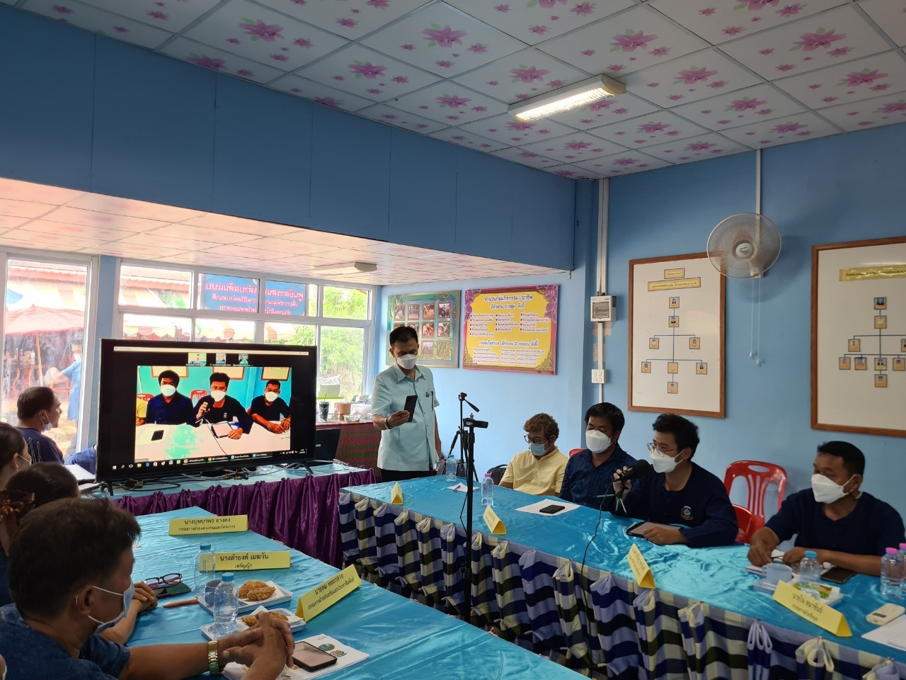 พช.หนองคาย เข้าร่วมการคัดเลือกสารสนเทศตำบลต้นแบบเพื่อพัฒนาคุณภาพชีวิต ระดับเขตตรวจ ประจำปี 2564 เขตตรวจราชการที่ 10 ผ่านระบบการประชุมออนไลน์ (Zoom Cloud Meeting)