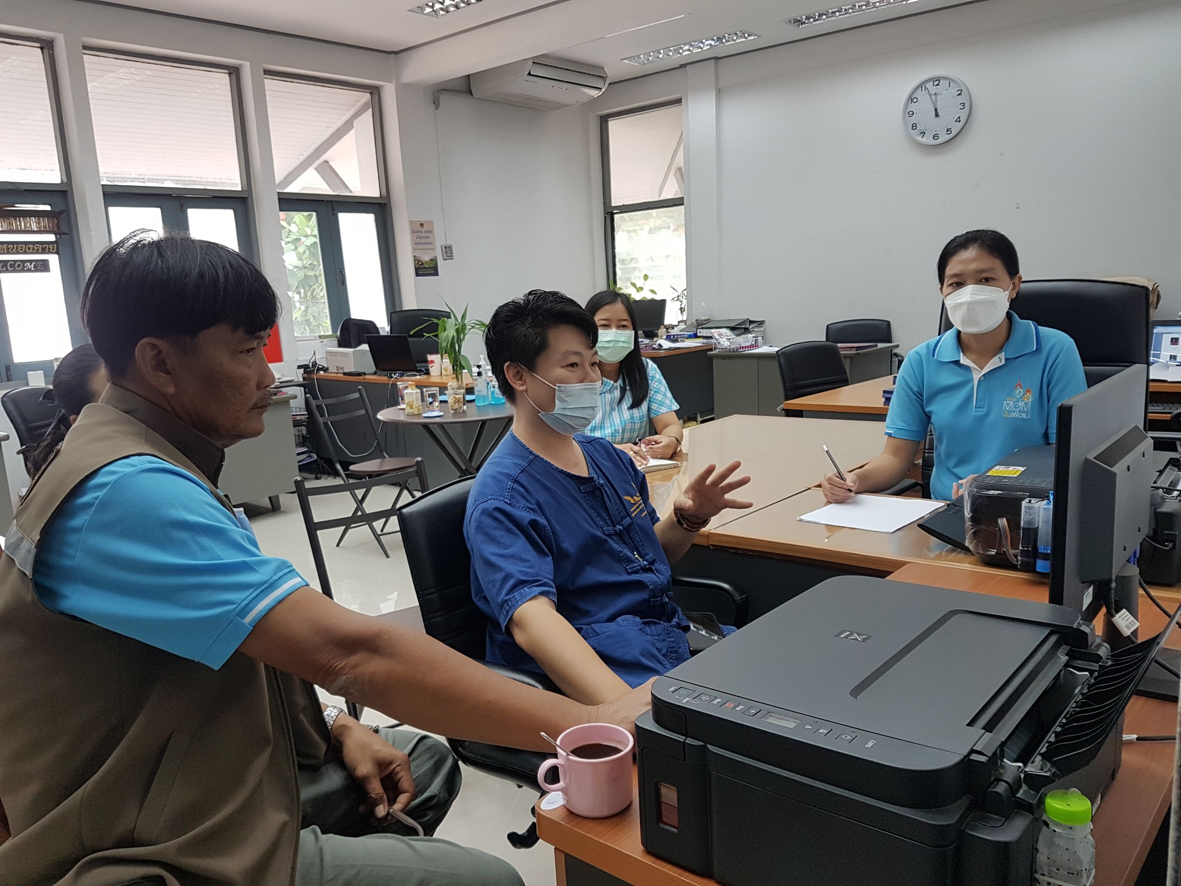 พช.หนองคาย ติดตามการดำเนินงานบริหารการจัดเก็บ และบันทึกข้อมูลความจำเป็นพื้นฐาน (จปฐ.) ระดับอำเภอ ประจำปี 2564