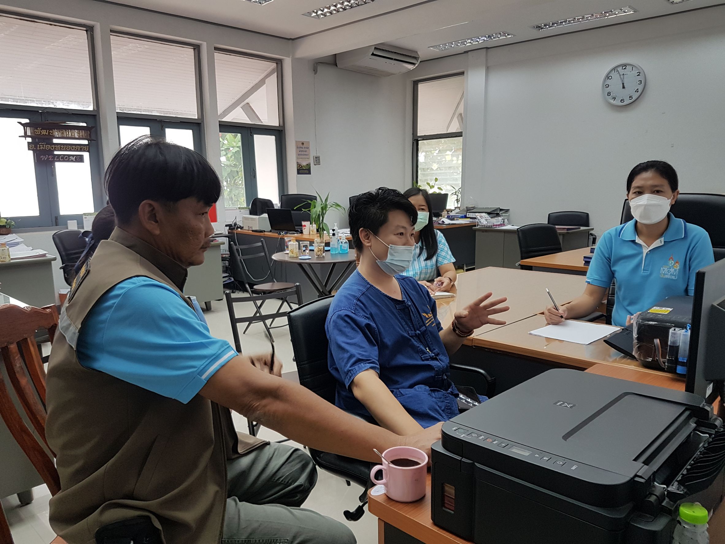 พช.หนองคาย ติดตามการดำเนินงานบริหารการจัดเก็บ และบันทึกข้อมูลความจำเป็นพื้นฐาน (จปฐ.) ระดับอำเภอ ประจำปี 2564