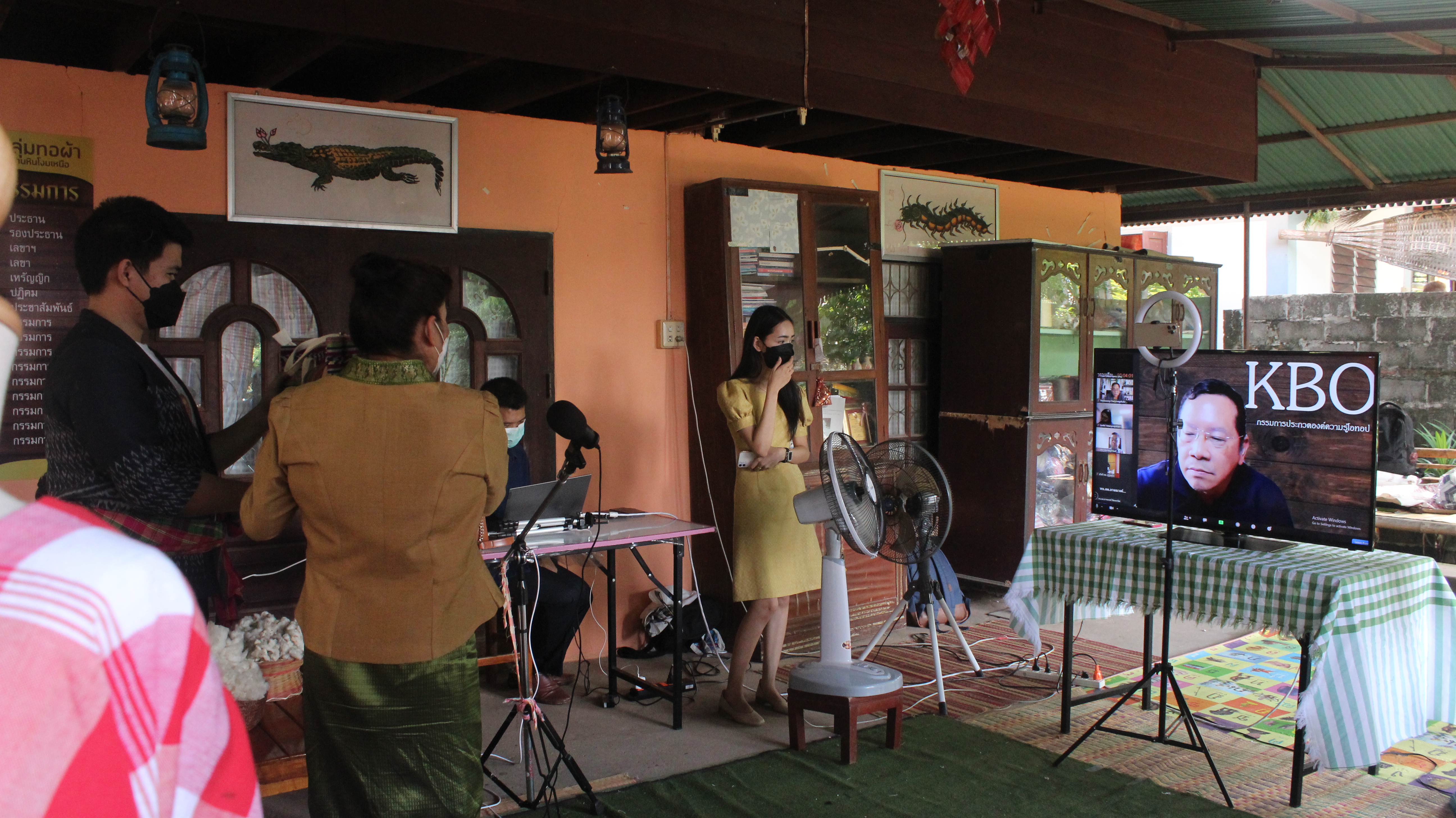 พช.หนองคาย เข้าร่วมกิจกรรมการประกวดและเผยแพร่ผลการดำเนินงานเครือข่ายองค์ความรู้ (KBO) ผ่านระบบประชุมออนไลน์ ZOOM Cloud Meeting