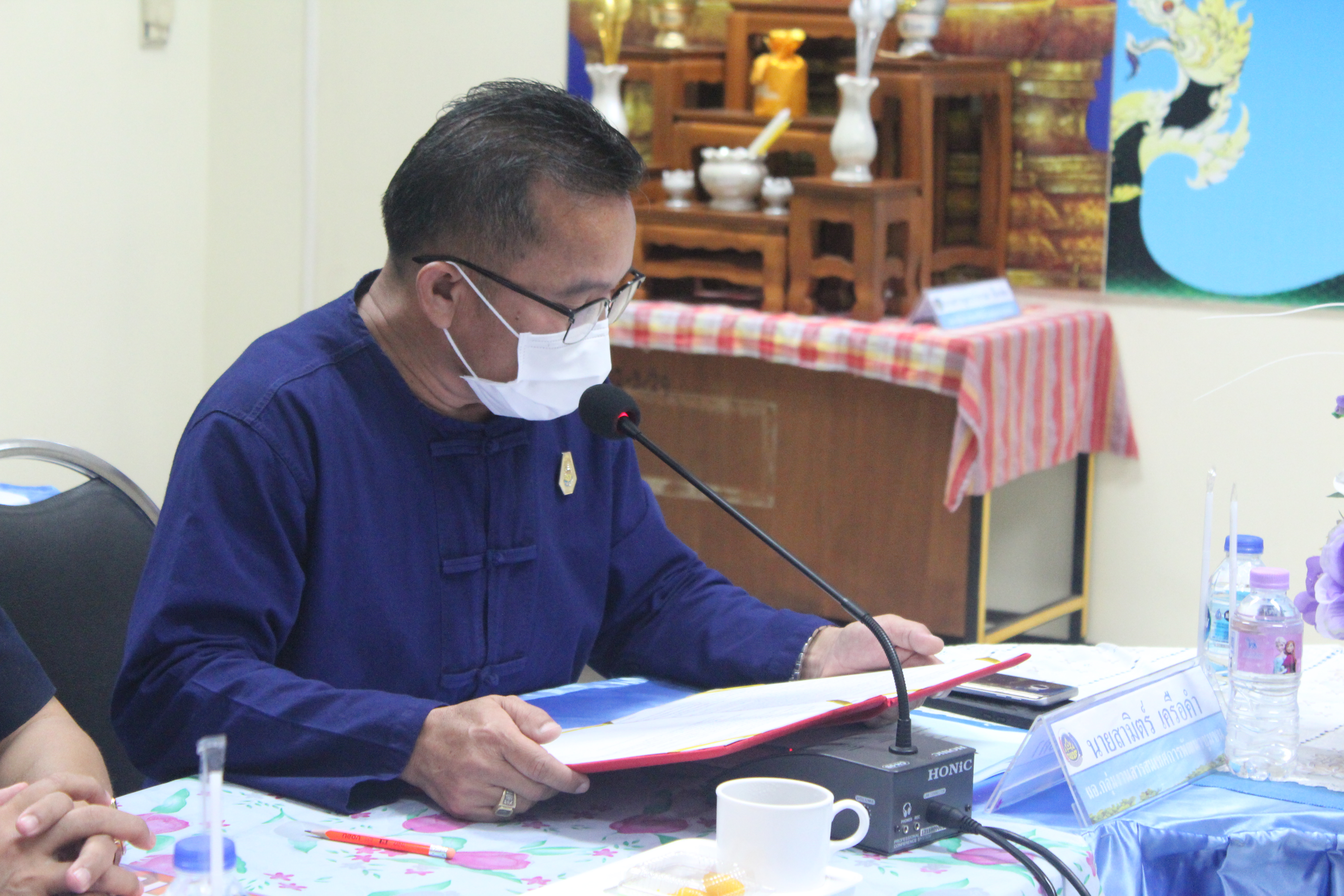 พช.หนองคาย ดำเนินโครงการส่งเสริมการพัฒนาคุณภาพชีวิต ครัวเรือนยากจนและผู้ด้อยโอกาส สู่วิถีพอเพียง กิจกรรที่ ๑ ประชุมสร้างการรับรู้การขับเคลื่อนการพัฒนาคุณภาพชีวิตครัวเรือนยากจนและผู้ด้อยโอกาสสู่วิถีพอเพียง ระดับจังหวัด