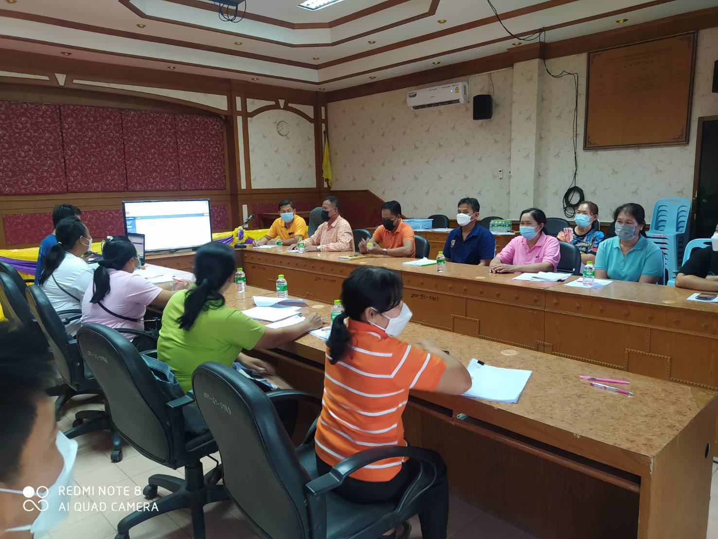พช.หนองคาย ติดตามการดำเนินโครงการนำเสนอผลการจัดเก็บและรับรองคุณภาพข้อมูลความจำเป็นพื้นฐาน(จปฐ.) ระดับอปท. ตำบลโพนสา อำเภอท่าบ่อ ประจำปี 2564 ณ ห้องประชุมองค์การบริหารส่วนตำบลโพนสา ตำบลโพนสา อำเภอท่าบ่อ จังหวัดหนองคาย