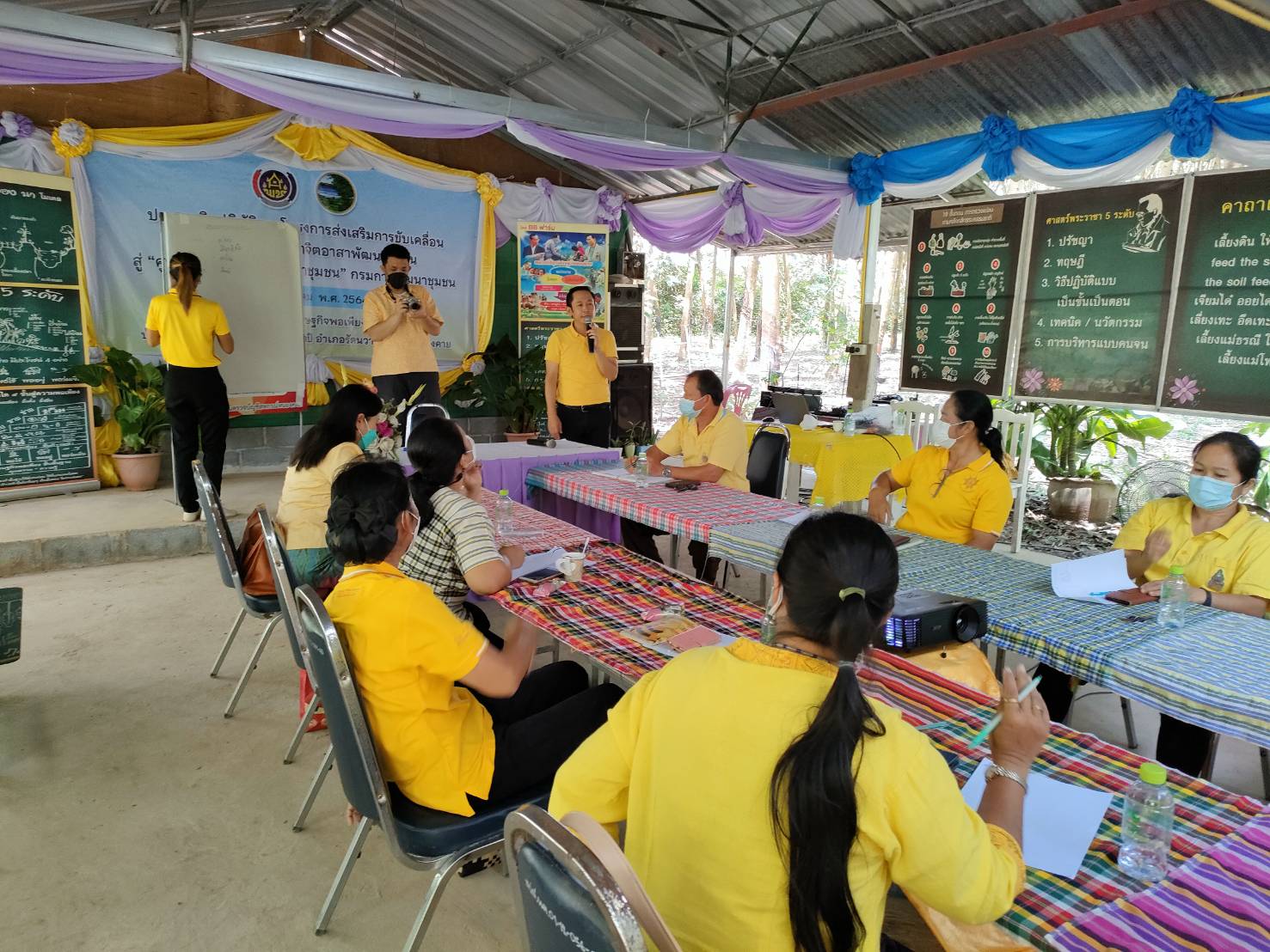 พช.หนองคาย “ขับเคลื่อนพลังจิตอาสา” จัดพิธีเปิดศูนย์ผู้นำจิตอาสาพัฒนาชุมชน กรมการพัฒนาชุมชน จังหวัดหนองคาย
