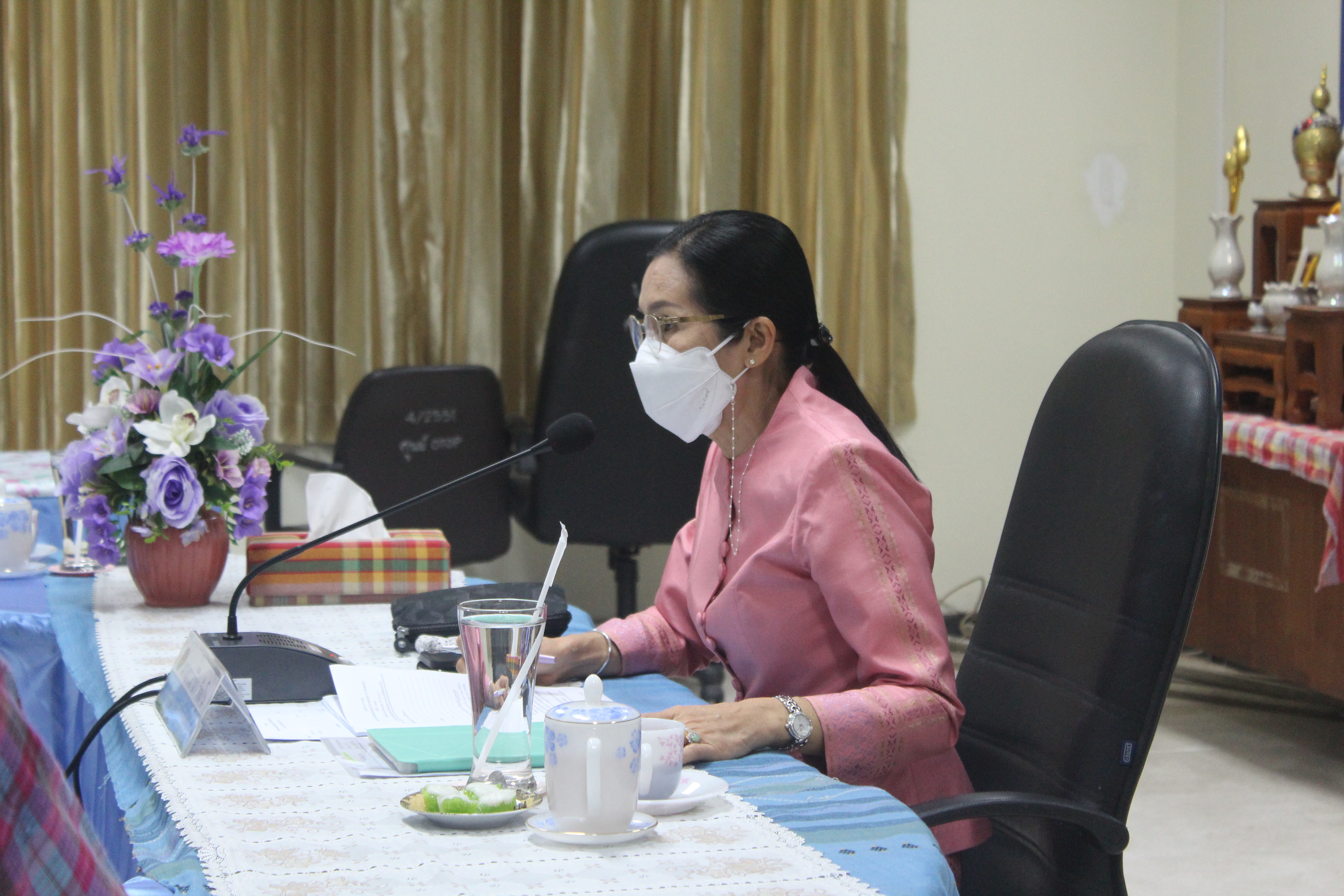 จังหวัดหนองคาย ประชุมคณะกรรมการขับเคลื่อนศูนย์แสดงและจำหน่ายผลิตภัณฑ์ OTOP จังหวัดหนองคาย ครั้งที่ 4/2564