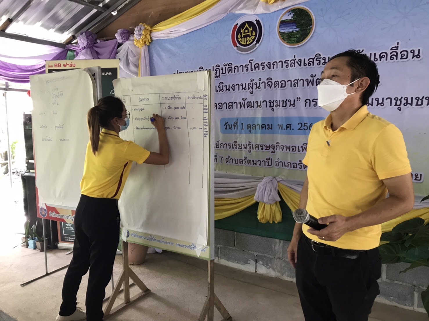 พช.หนองคาย “ขับเคลื่อนพลังจิตอาสา” จัดพิธีเปิดศูนย์ผู้นำจิตอาสาพัฒนาชุมชน กรมการพัฒนาชุมชน จังหวัดหนองคาย