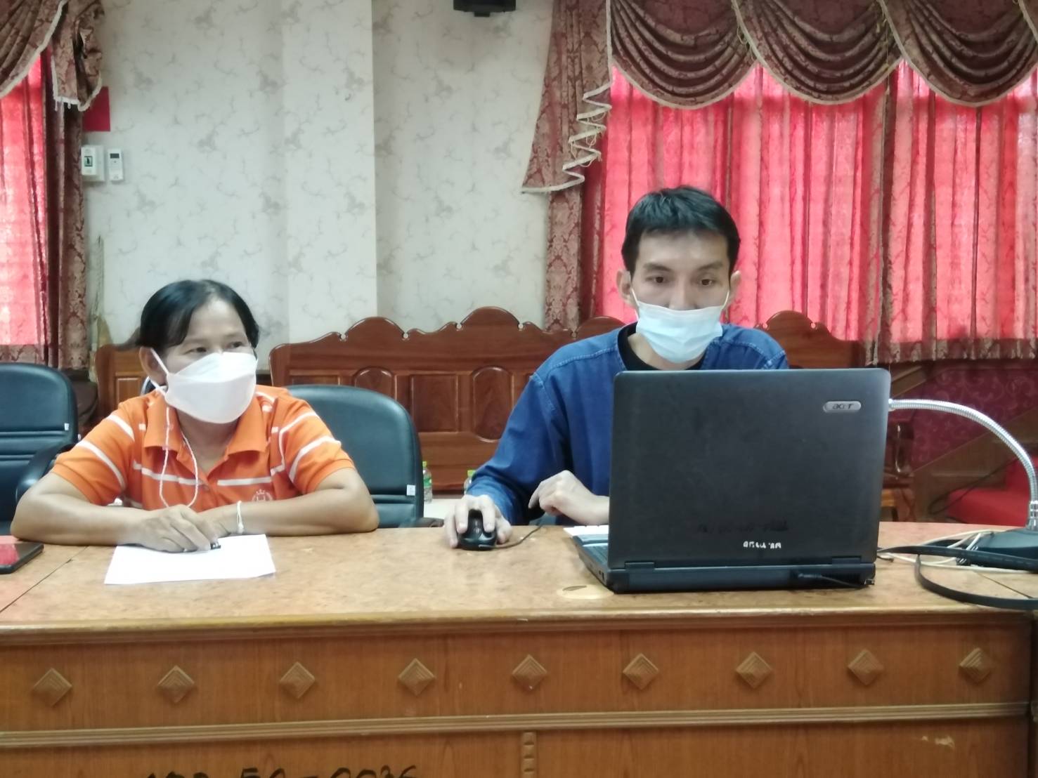 พช.หนองคาย ติดตามการดำเนินโครงการนำเสนอผลการจัดเก็บและรับรองคุณภาพข้อมูลความจำเป็นพื้นฐาน(จปฐ.) ระดับอปท. ตำบลโพนสา อำเภอท่าบ่อ ประจำปี 2564 ณ ห้องประชุมองค์การบริหารส่วนตำบลโพนสา ตำบลโพนสา อำเภอท่าบ่อ จังหวัดหนองคาย