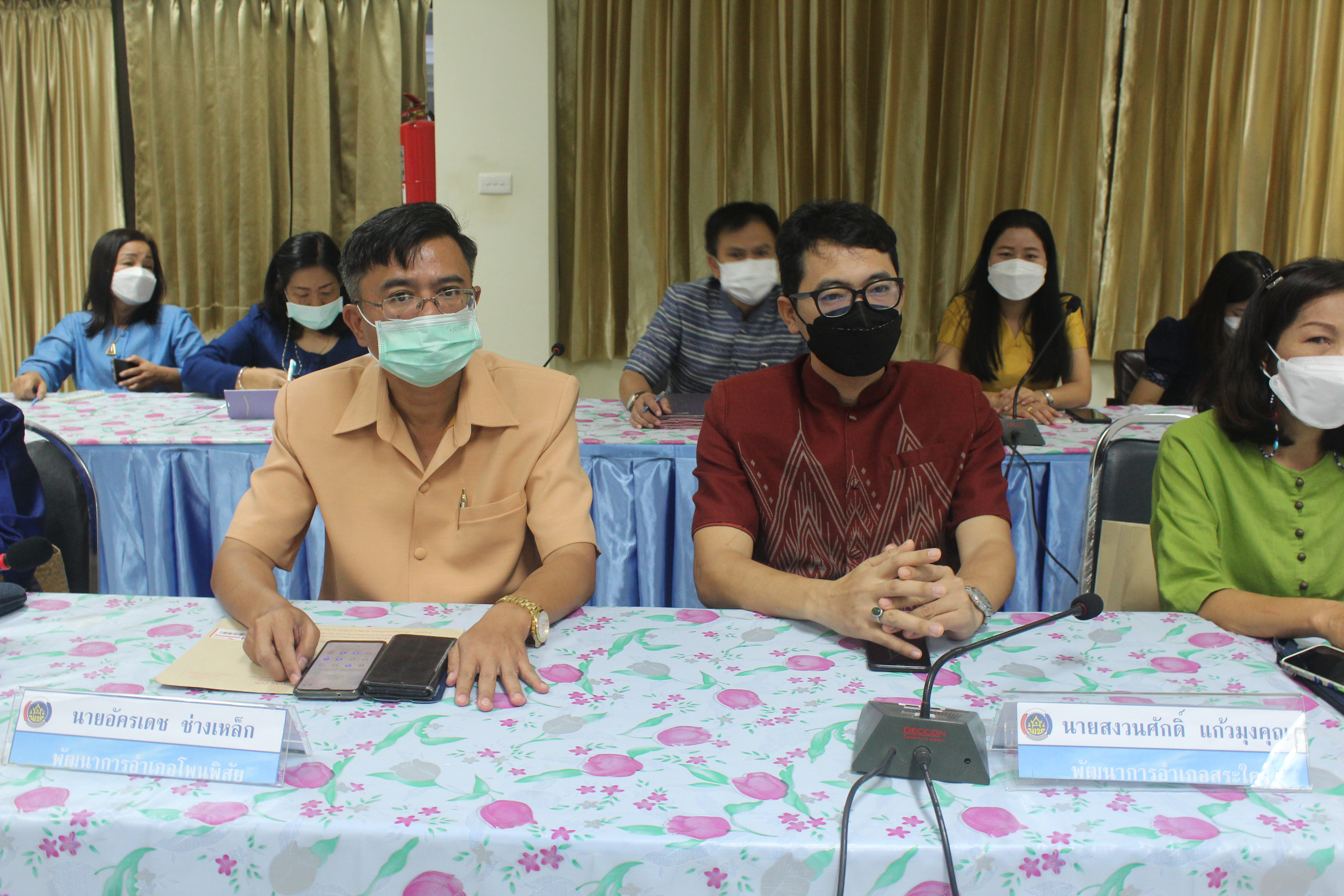 พช.หนองคาย ร่วมรับฟังการประชุมมอบนโยบายและแนวทางการดำเนินงานพัฒนาชุมชน ประจำปีงบประมาณ พ.ศ. ๒๕๖๕ ผ่านระบบวิดีทัศน์ทางไกล (Video Conference)