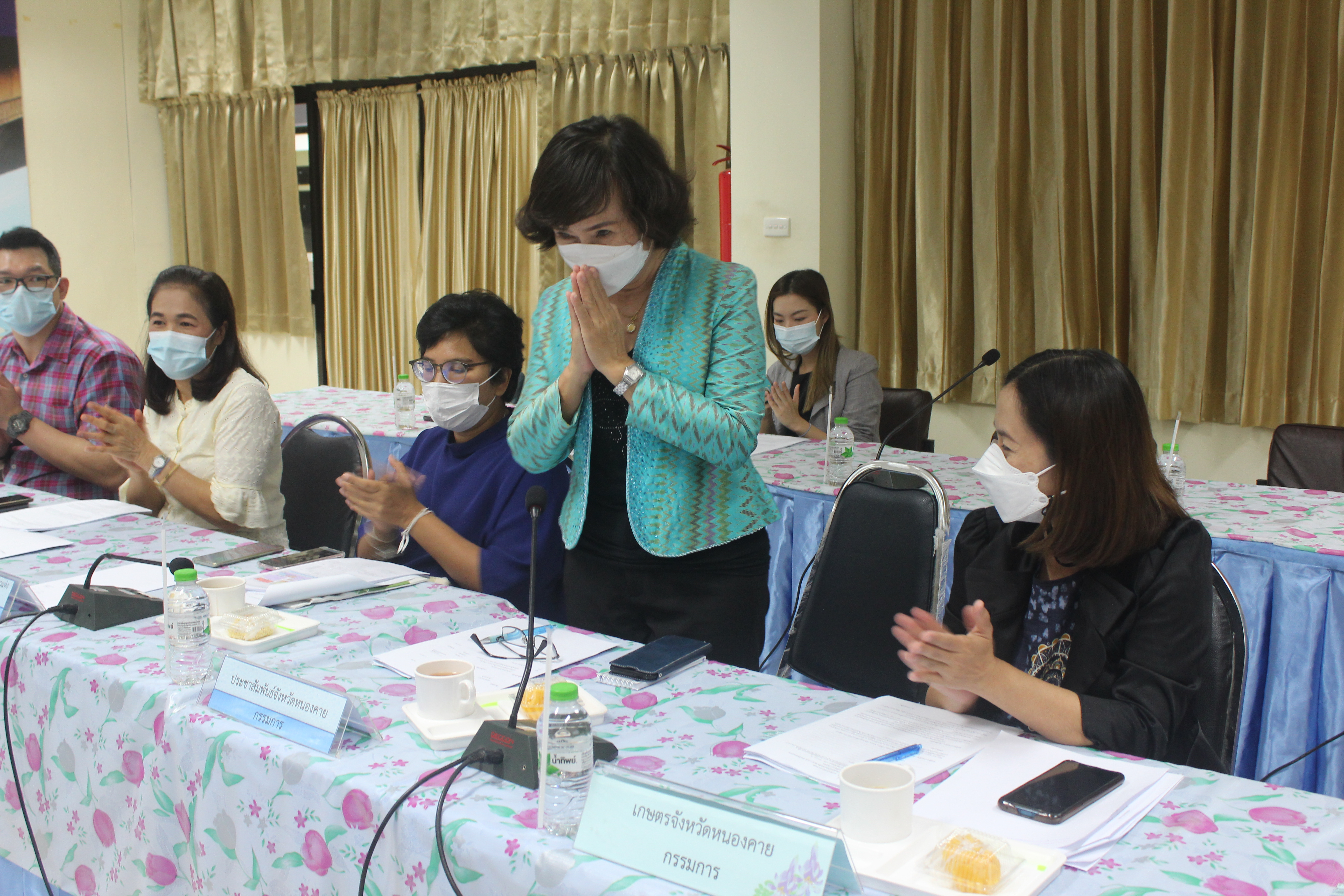 จังหวัดหนองคาย ประชุมคณะกรรมการขับเคลื่อนศูนย์แสดงและจำหน่ายผลิตภัณฑ์ OTOP จังหวัดหนองคาย ครั้งที่ 4/2564