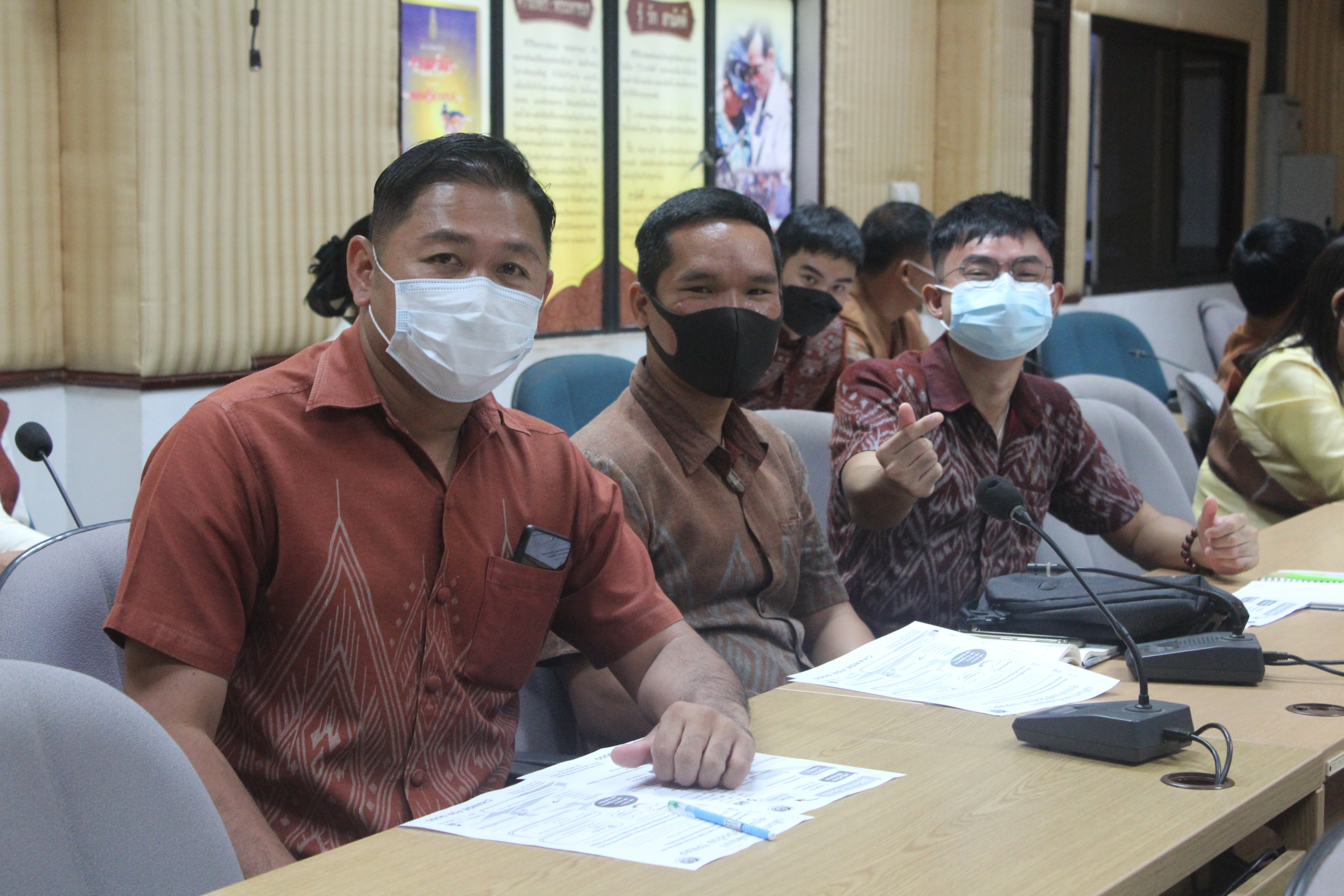 พช.หนองคาย ประชุมมอบแนวทางการขับเคลื่อนงานพัฒนาชุมชนจังหวัดหนองคาย ประจำปี 2565