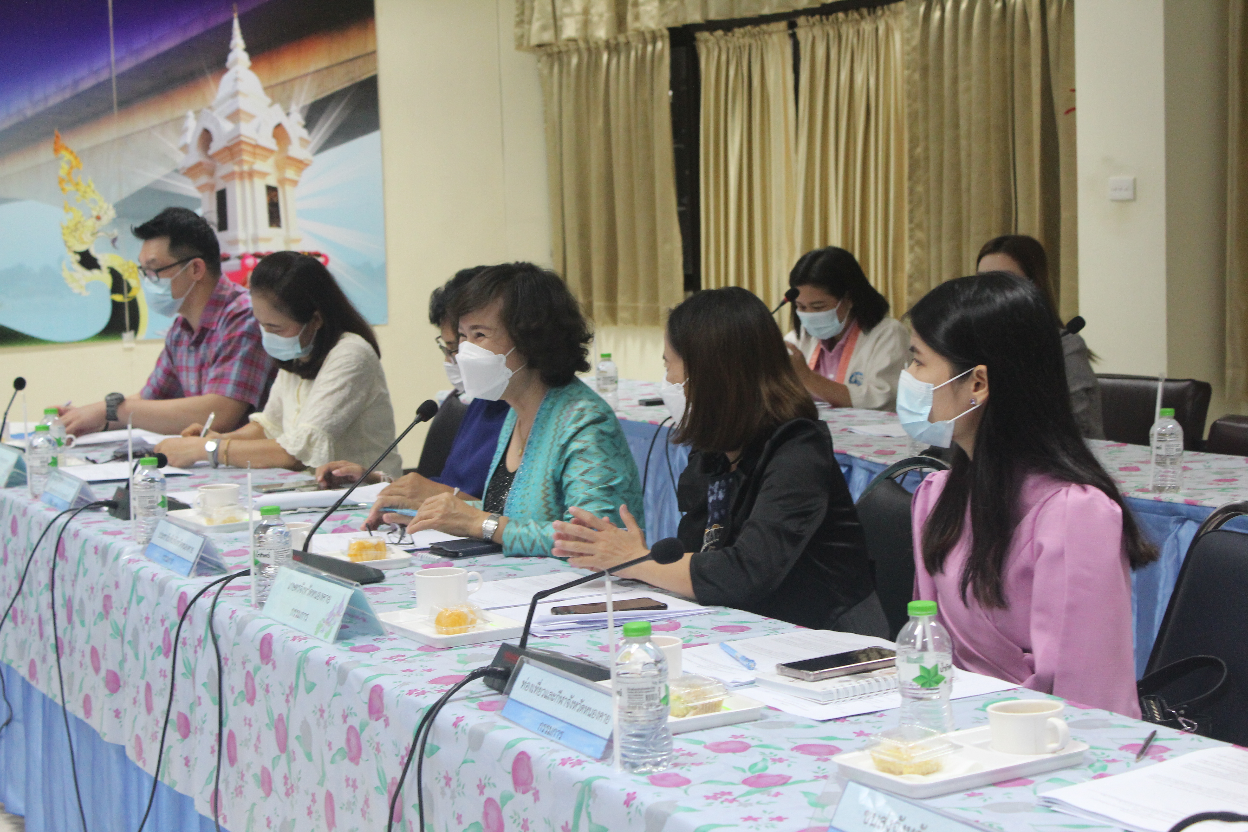 จังหวัดหนองคาย ประชุมคณะกรรมการขับเคลื่อนศูนย์แสดงและจำหน่ายผลิตภัณฑ์ OTOP จังหวัดหนองคาย ครั้งที่ 4/2564