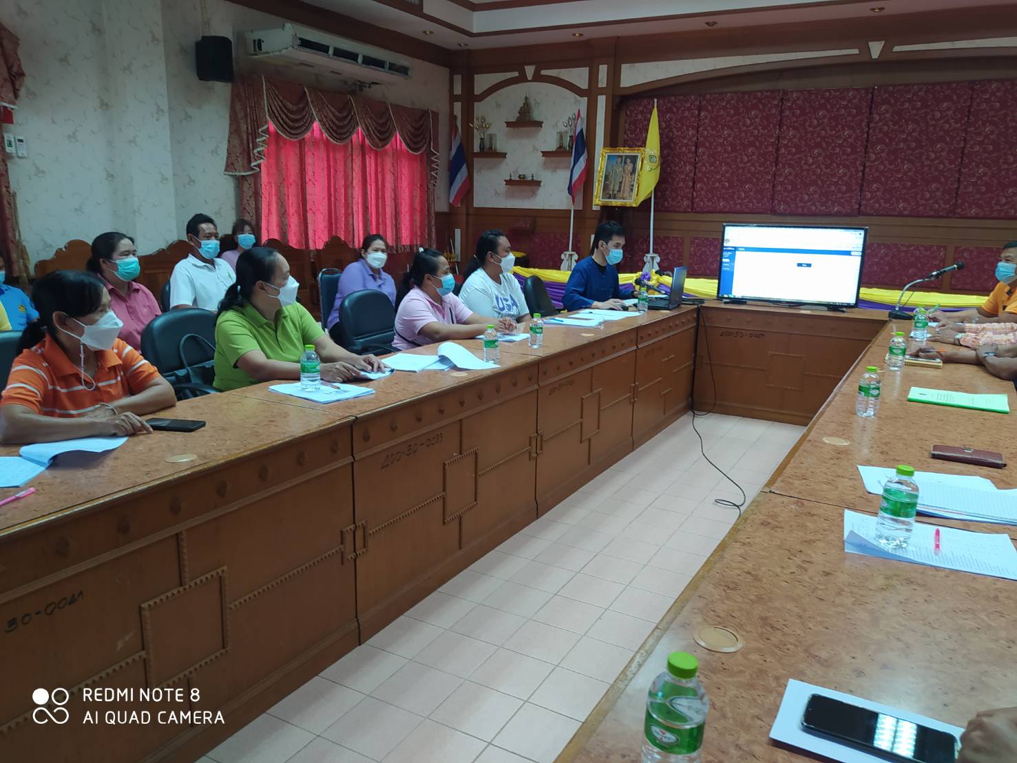 พช.หนองคาย ติดตามการดำเนินโครงการนำเสนอผลการจัดเก็บและรับรองคุณภาพข้อมูลความจำเป็นพื้นฐาน(จปฐ.) ระดับอปท. ตำบลโพนสา อำเภอท่าบ่อ ประจำปี 2564 ณ ห้องประชุมองค์การบริหารส่วนตำบลโพนสา ตำบลโพนสา อำเภอท่าบ่อ จังหวัดหนองคาย