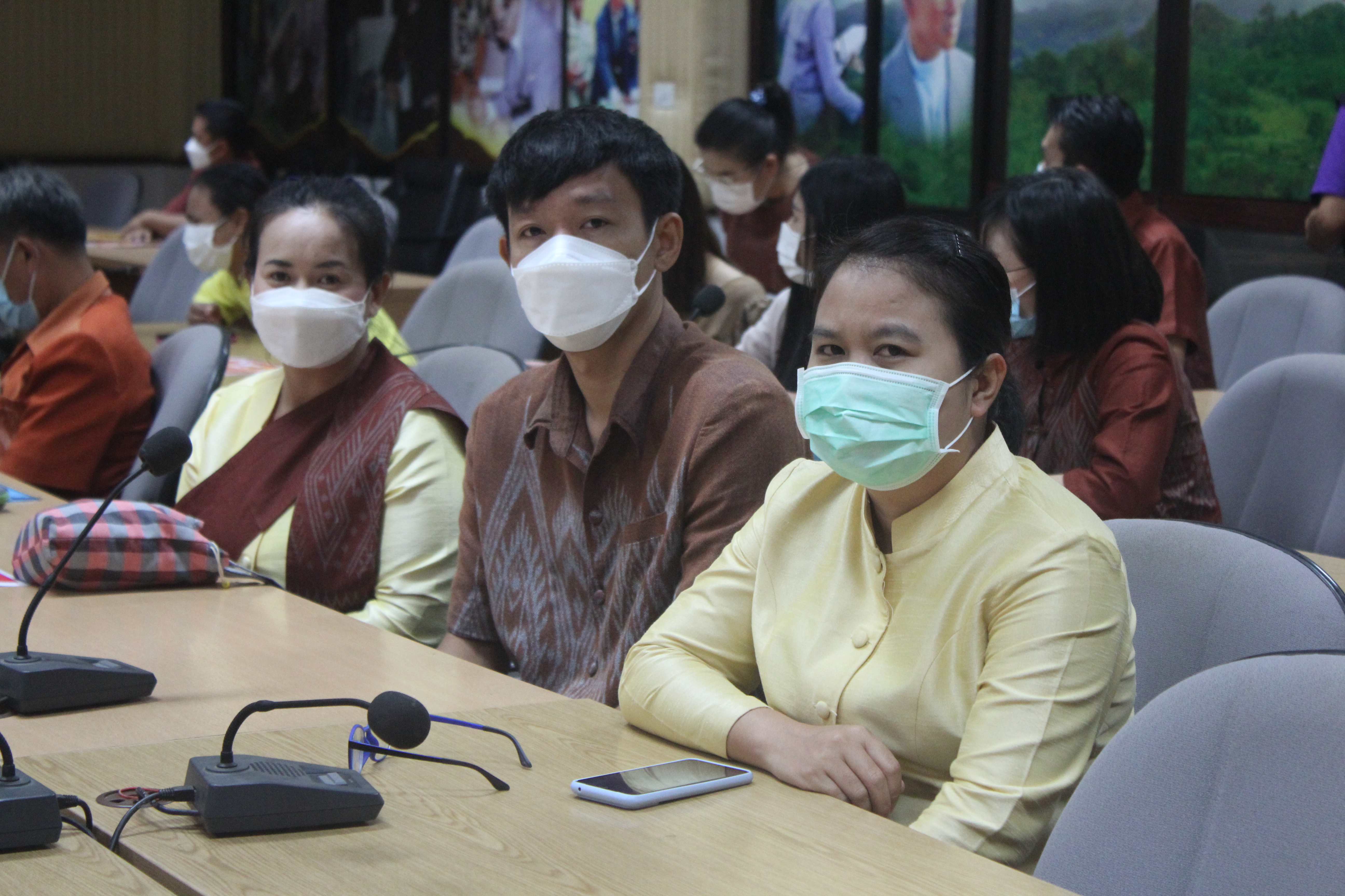 พช.หนองคาย ประชุมมอบแนวทางการขับเคลื่อนงานพัฒนาชุมชนจังหวัดหนองคาย ประจำปี 2565