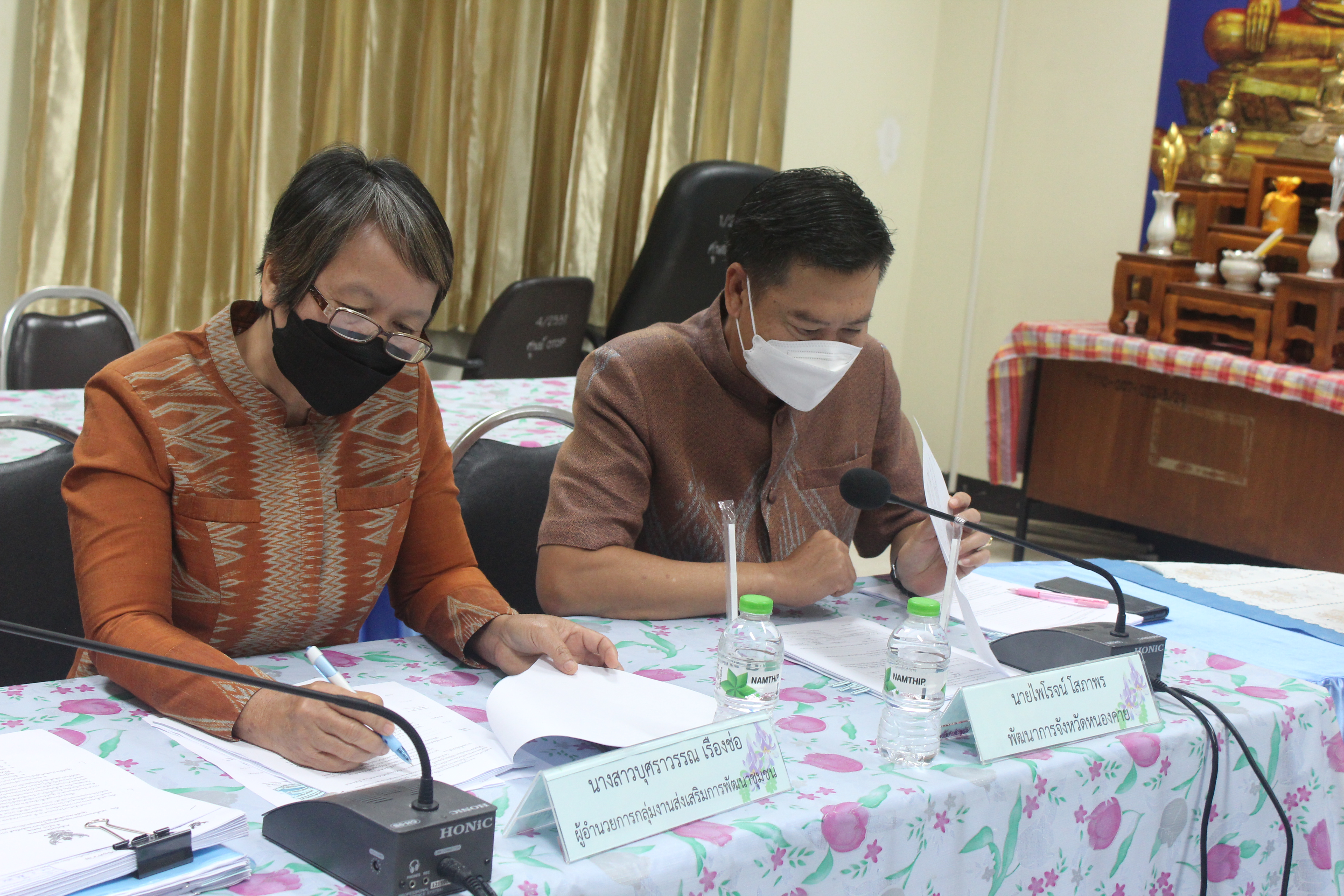 จังหวัดหนองคาย ประชุมคณะกรรมการขับเคลื่อนศูนย์แสดงและจำหน่ายผลิตภัณฑ์ OTOP จังหวัดหนองคาย ครั้งที่ 4/2564