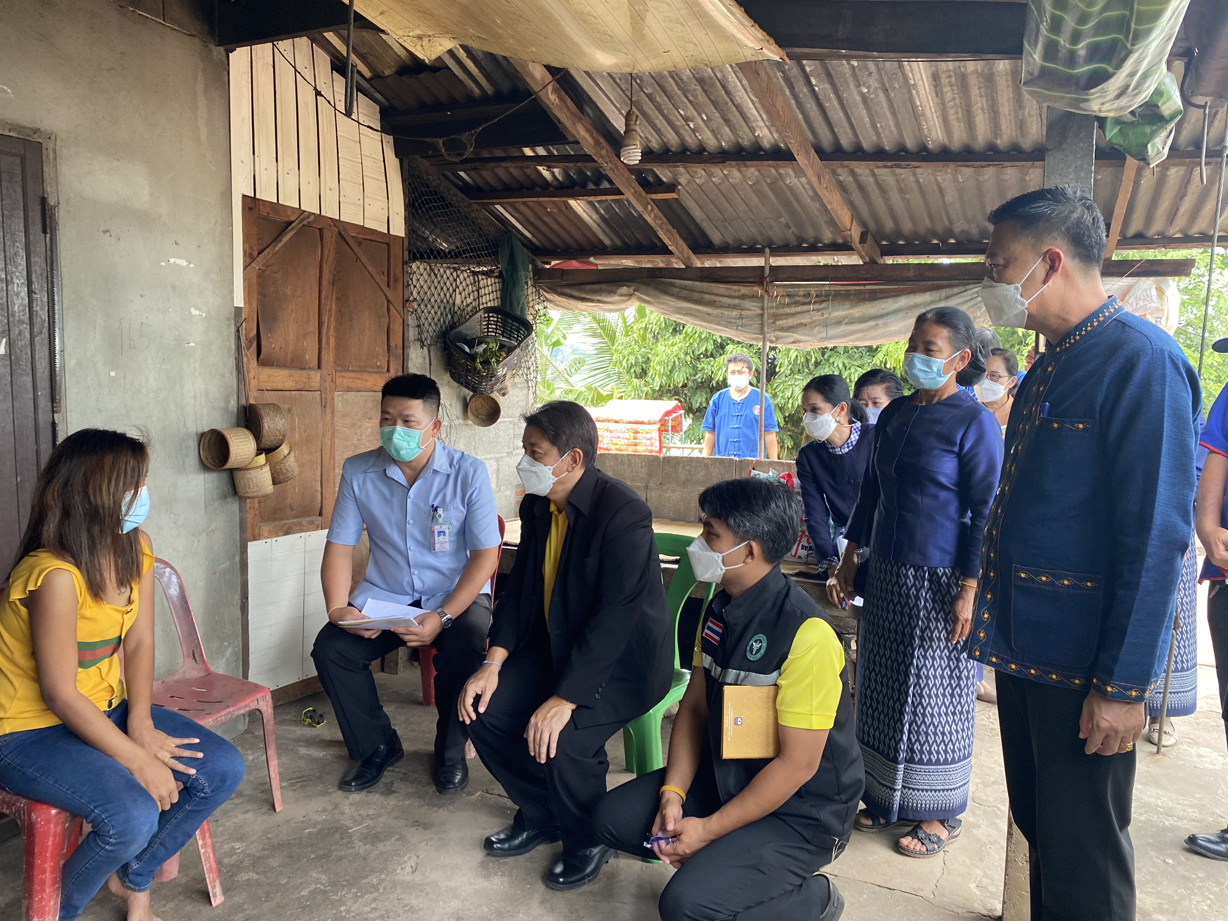 พช.หนองคาย จัดกิจกรรม “ผู้ว่า…พาไปยาม ถามไถ่ ครัวเรือน TPMAP