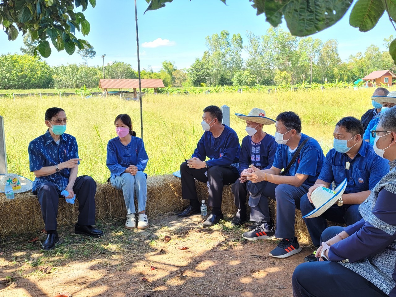 จังหวัดหนองคาย ต้อนรับคณะอนุกรรมการติดตามโครงการภายใต้แผนงานสร้างความเข้มแข็งแก่เศรษฐกิจฐานราก ครั้งที่ 4 ภาคตะวันออกเฉียงเหนือ