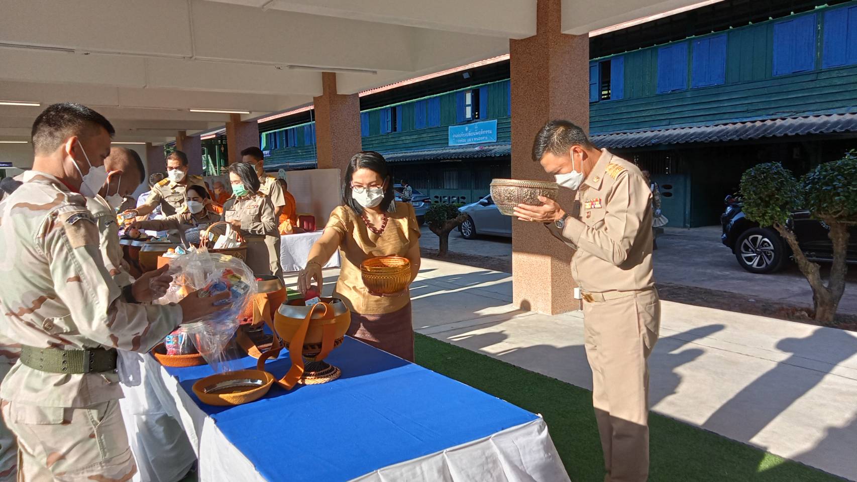 จังหวัดหนองคาย เปิดอาคารกองร้อยอาสารักษาดินแดนจังหวัดหนองคาย ที่ 1 หลังใหม่