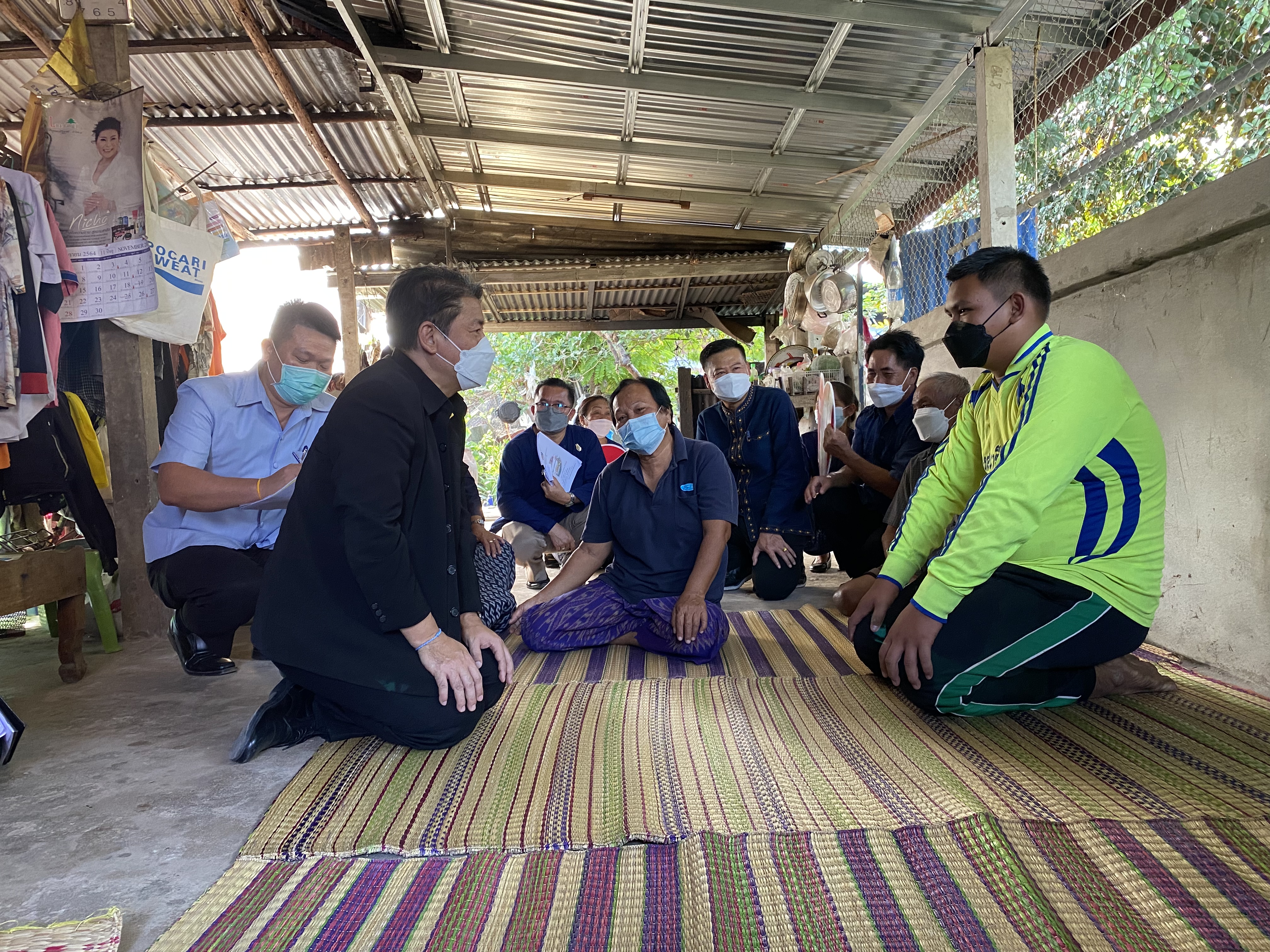 พช.หนองคาย จัดกิจกรรม “ผู้ว่า…พาไปยาม ถามไถ่ ครัวเรือน TPMAP