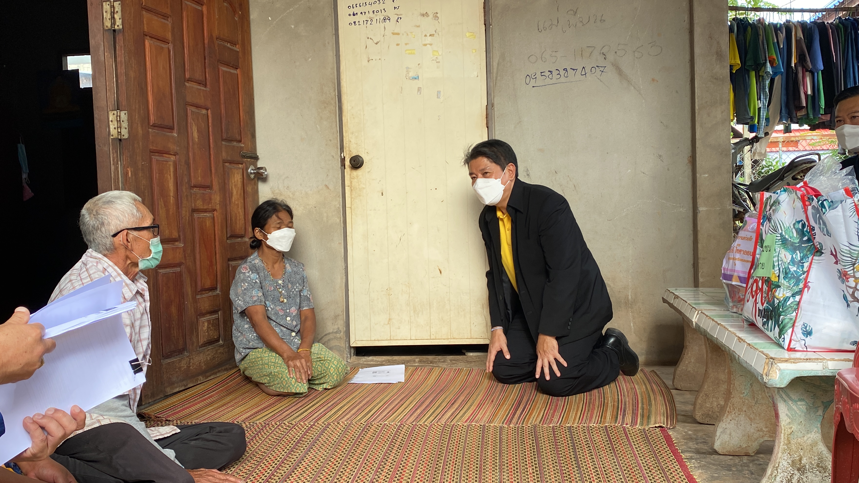 พช.หนองคาย จัดกิจกรรม “ผู้ว่า…พาไปยาม ถามไถ่ ครัวเรือน TPMAP