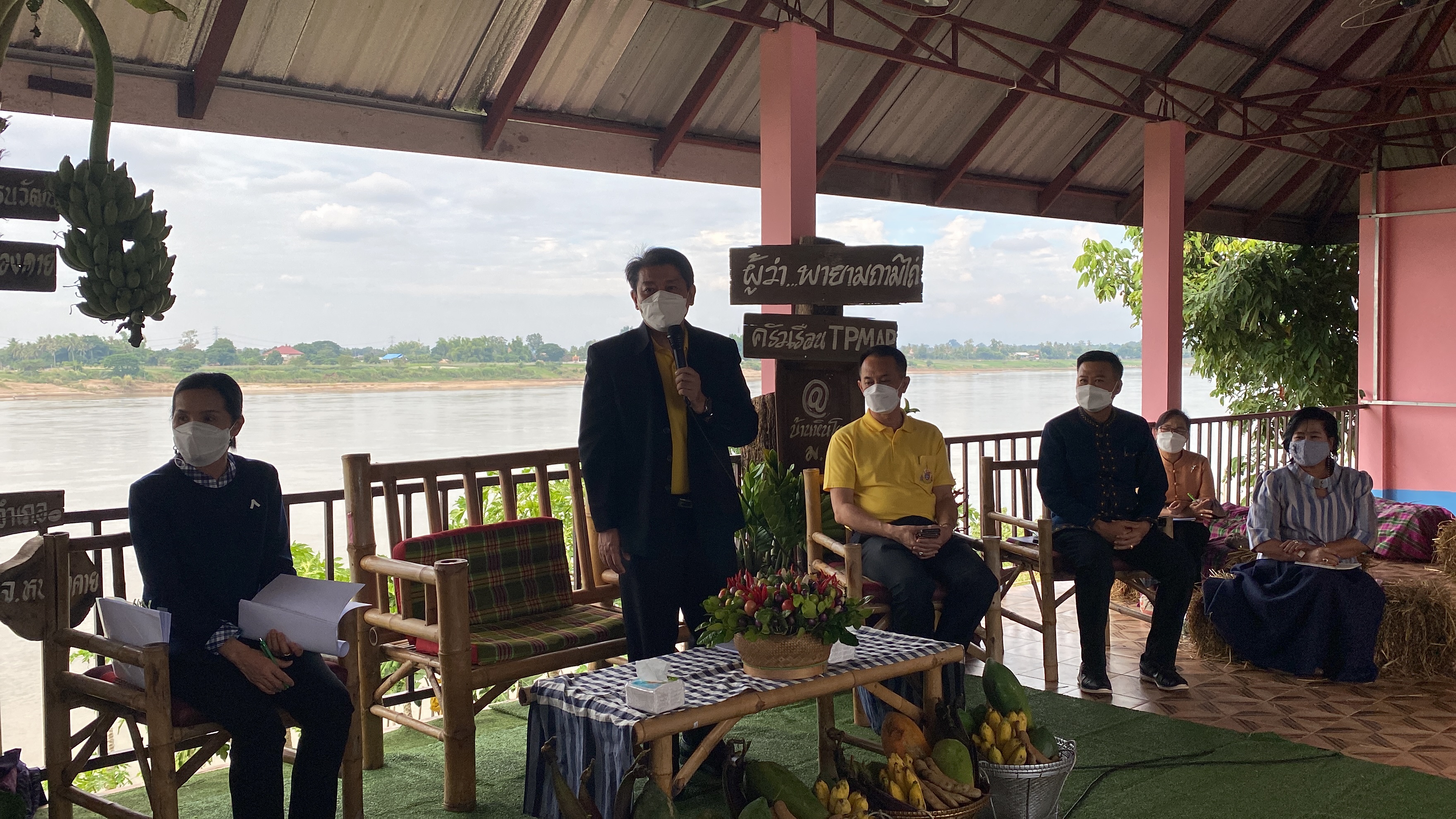 พช.หนองคาย จัดกิจกรรม “ผู้ว่า…พาไปยาม ถามไถ่ ครัวเรือน TPMAP