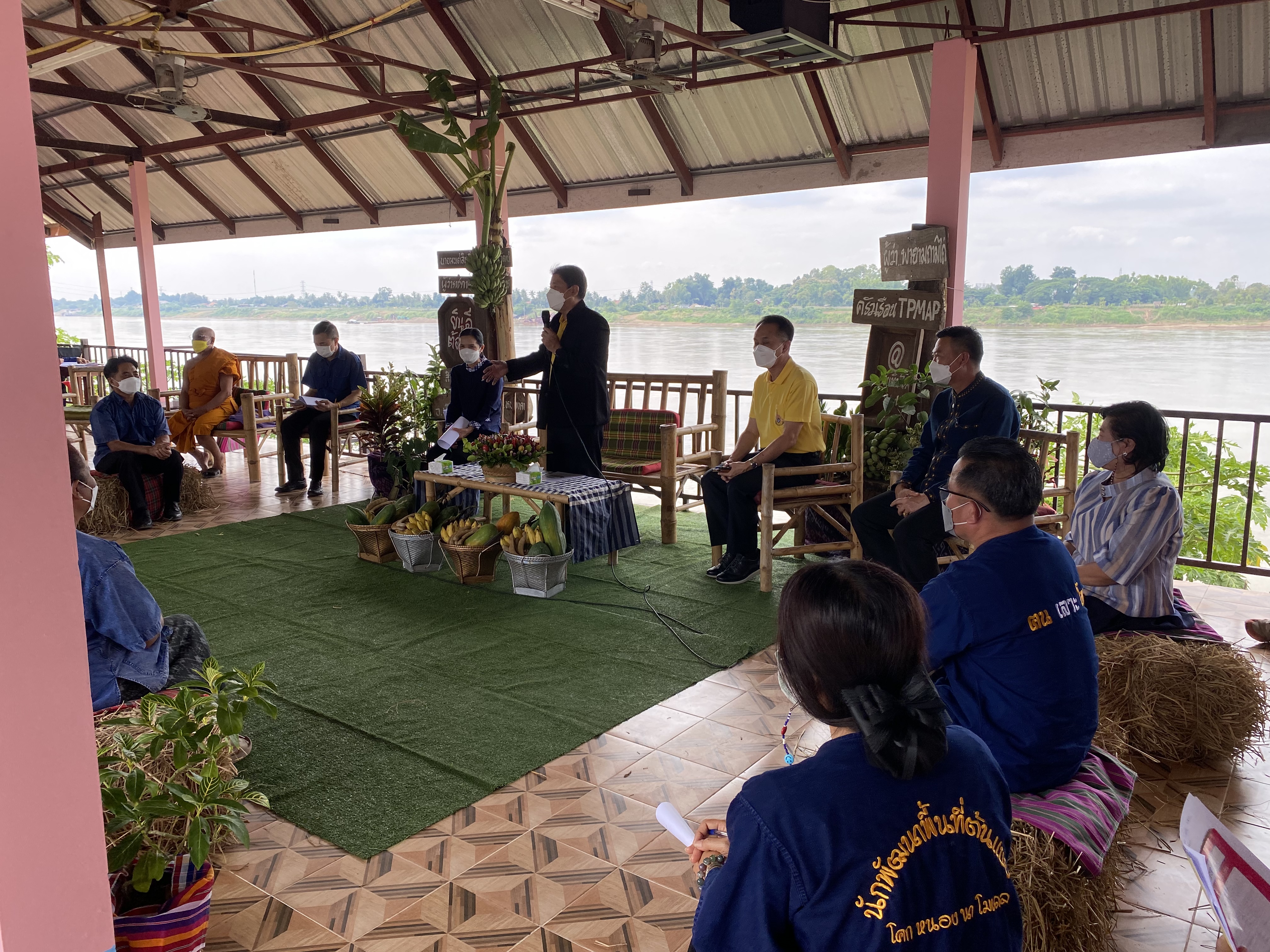 พช.หนองคาย จัดกิจกรรม “ผู้ว่า…พาไปยาม ถามไถ่ ครัวเรือน TPMAP