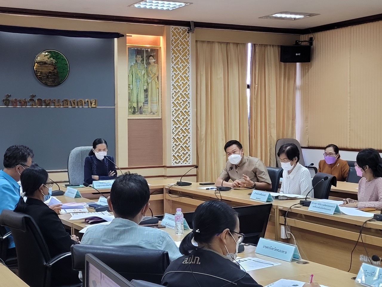 พช.หนองคาย เข้าร่วมประชุมเพื่อสร้างการรับรู้และชี้แจงขับเคลื่อนแนวทางเขตพัฒนาเศรษฐกิจพอเพียง (SEDZ) ด้วยโมเดลเศรษฐกิจใหม่