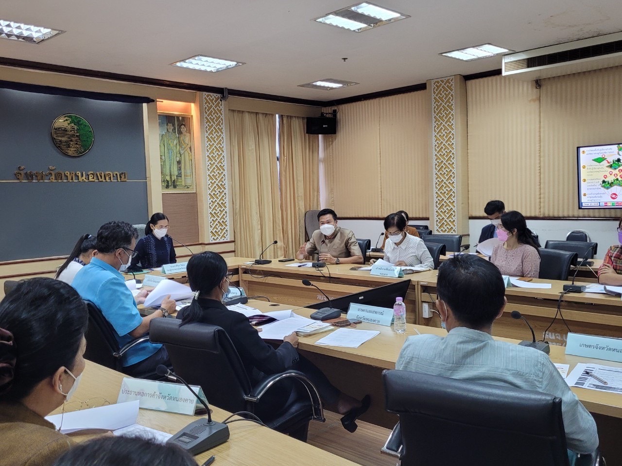 พช.หนองคาย เข้าร่วมประชุมเพื่อสร้างการรับรู้และชี้แจงขับเคลื่อนแนวทางเขตพัฒนาเศรษฐกิจพอเพียง (SEDZ) ด้วยโมเดลเศรษฐกิจใหม่