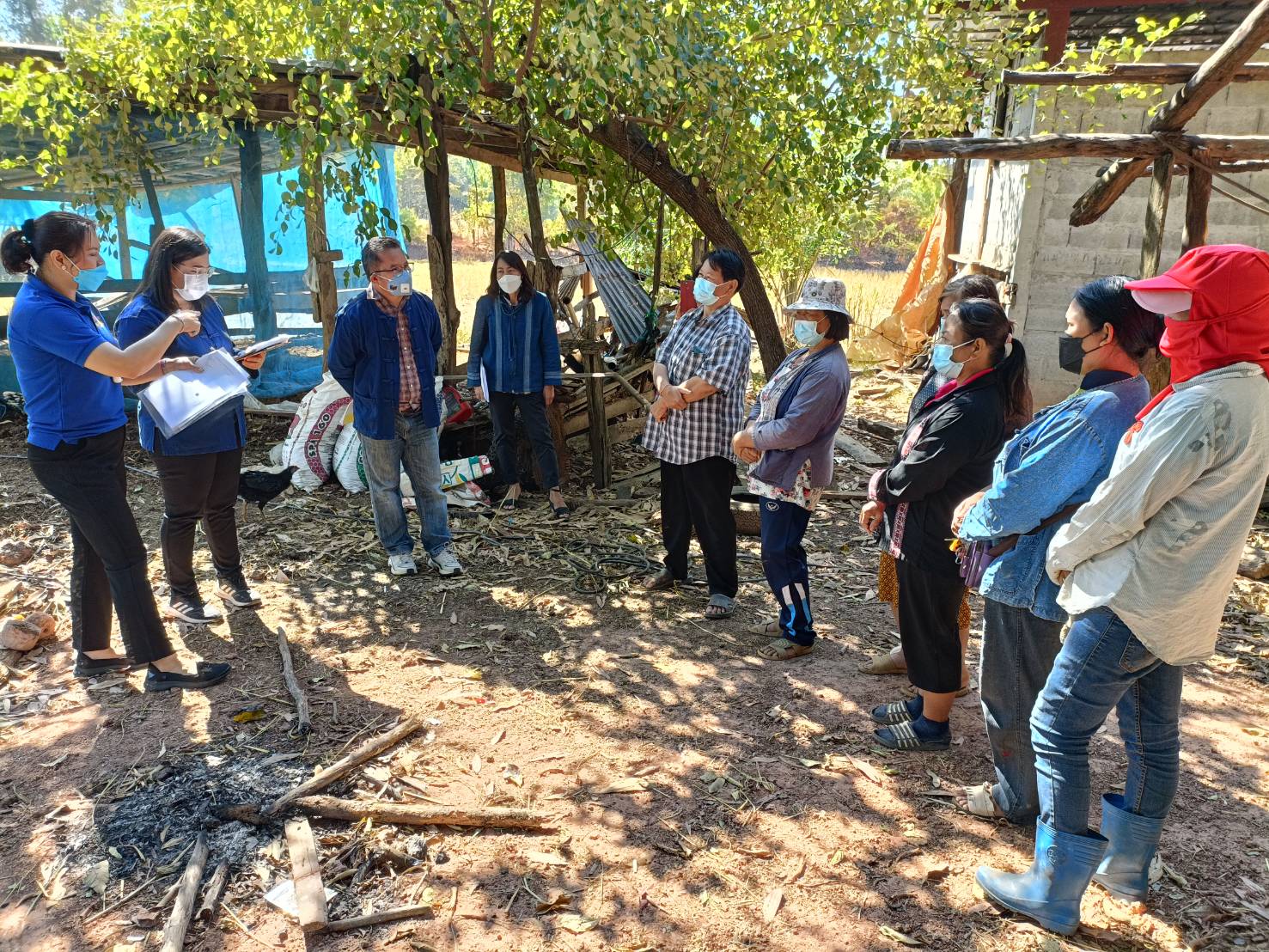 คณะอนุกรรมการบริหารกองทุนพัฒนาบทบาทสตรีจังหวัดหนองคาย ลงพื้นที่ติดตามประเมินและกลั่นกรองโครงการของสมาชิกกองทุนพัฒนาบทบาทสตรี ที่ยื่นขอกู้ยืมทุนหมุนเวียน อ.เฝ้าไร่ และ อ.โพนพิสัย