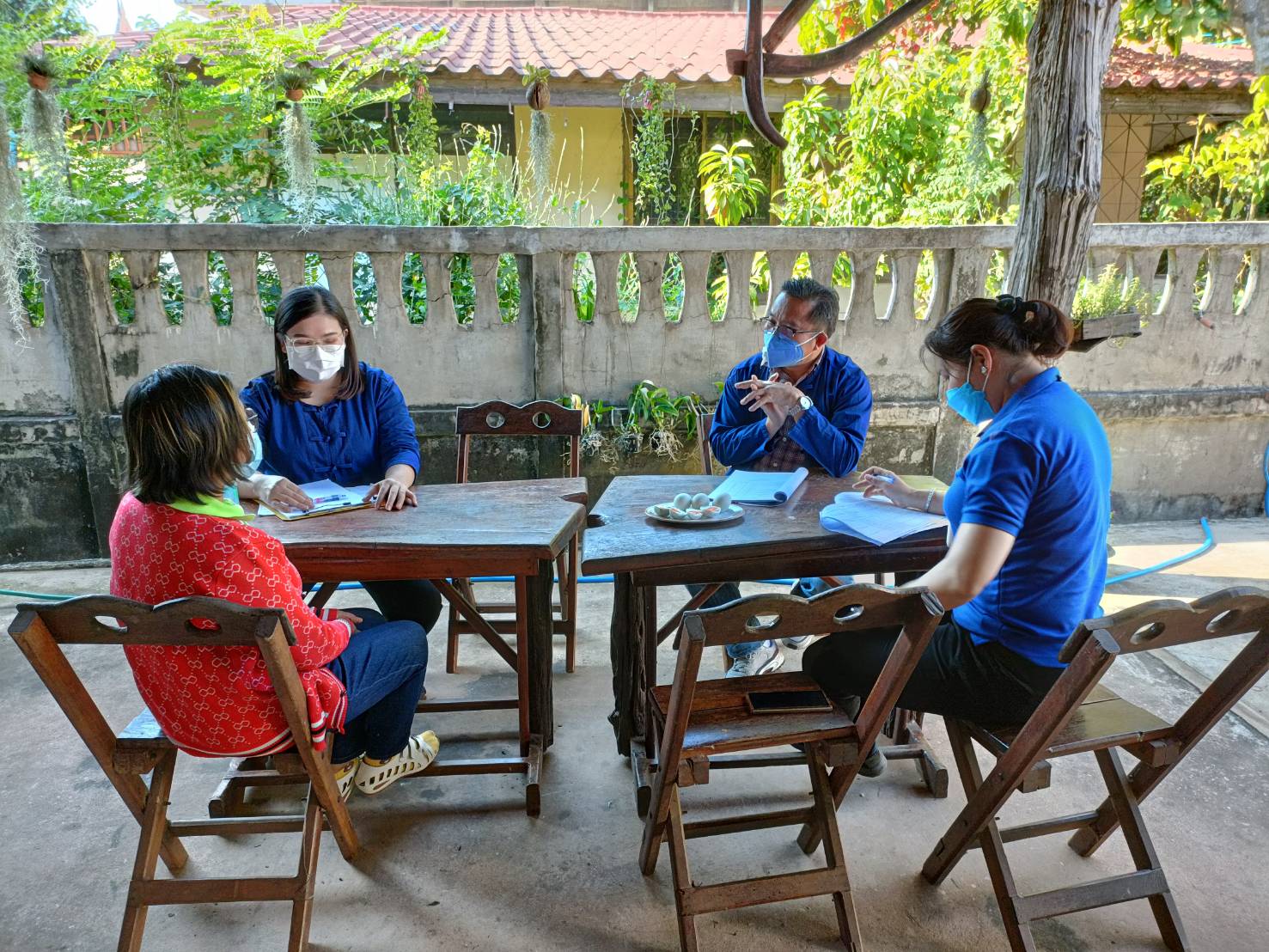 คณะอนุกรรมการบริหารกองทุนพัฒนาบทบาทสตรีจังหวัดหนองคาย ลงพื้นที่ติดตามประเมินและกลั่นกรองโครงการของสมาชิกกองทุนพัฒนาบทบาทสตรี ที่ยื่นขอกู้ยืมทุนหมุนเวียน อ.เฝ้าไร่ และ อ.โพนพิสัย
