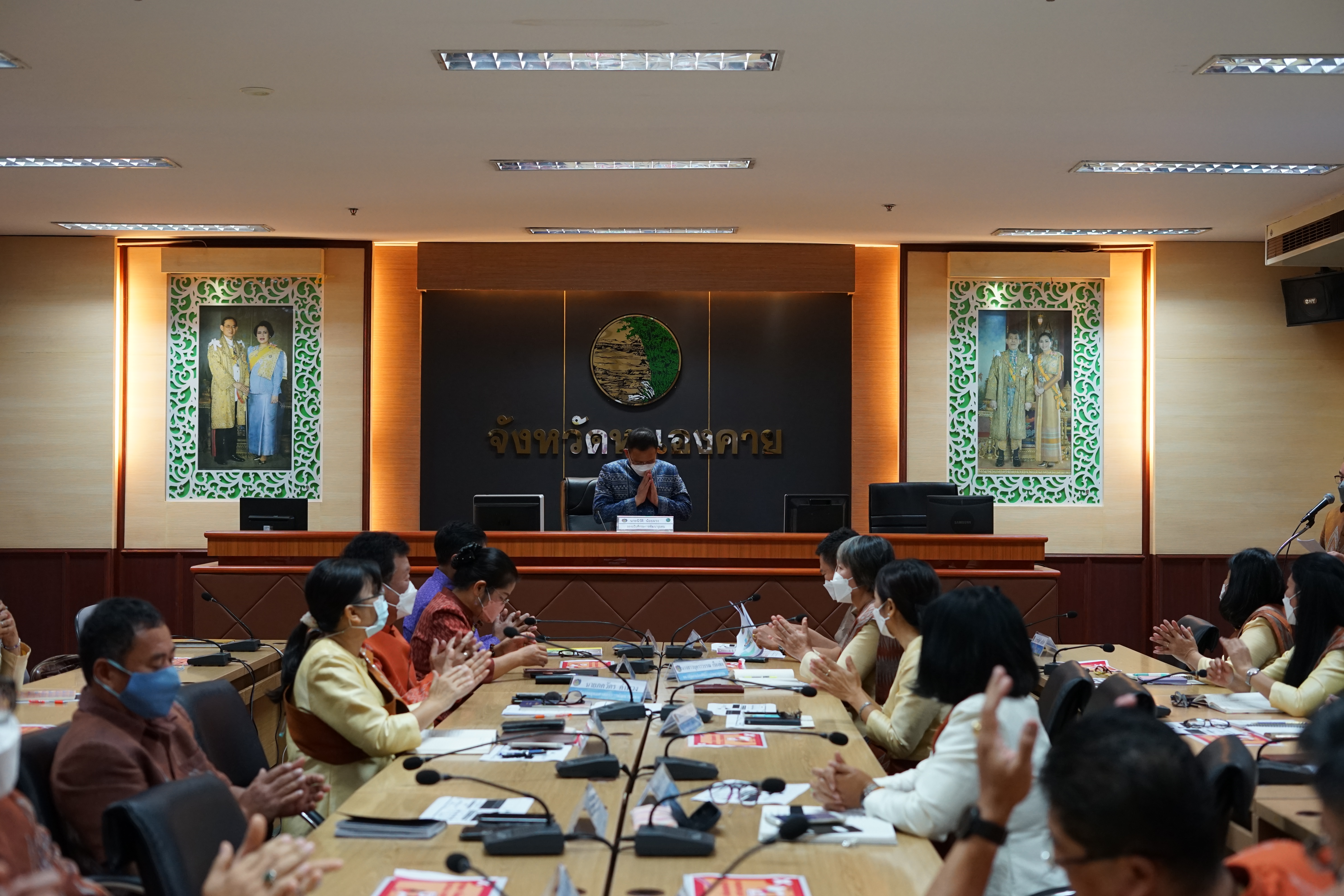 พช.หนองคาย รับการขับเคลื่อนงานพัฒนาชุมชนตามตัวชี้วัด จากนายคมกฤช ชินชนะ ผู้ตรวจราชการกรมการพัฒนาชุมชน เพื่อขับเคลื่อนงานพัฒนาชุมชนให้เป็นไปตามเป้าหมายและเพิ่มประสิทธิภาพการดำเนินงานของหน่วยงานในระดับพื้นที่