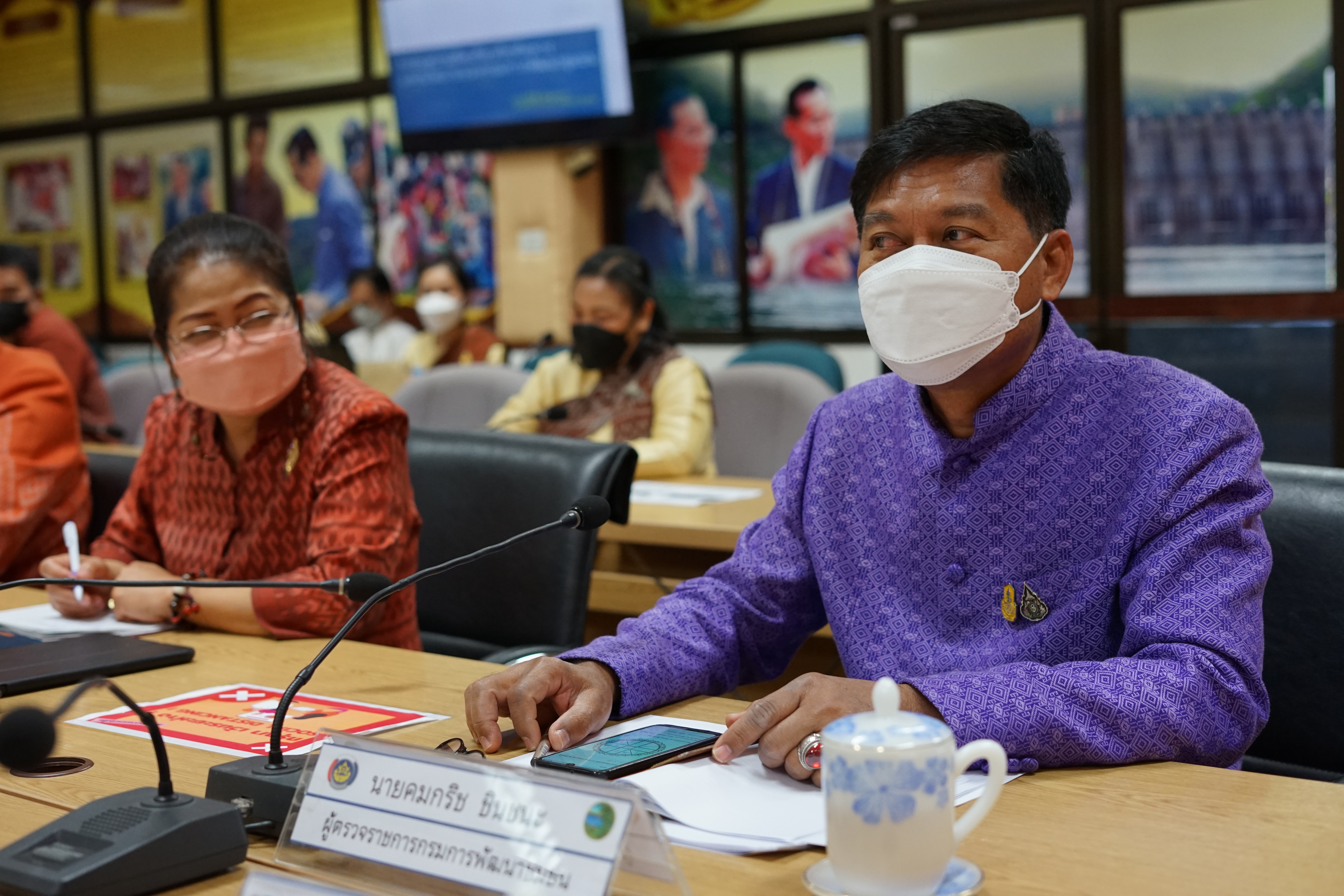 พช.หนองคาย รับการขับเคลื่อนงานพัฒนาชุมชนตามตัวชี้วัด จากนายคมกฤช ชินชนะ ผู้ตรวจราชการกรมการพัฒนาชุมชน เพื่อขับเคลื่อนงานพัฒนาชุมชนให้เป็นไปตามเป้าหมายและเพิ่มประสิทธิภาพการดำเนินงานของหน่วยงานในระดับพื้นที่