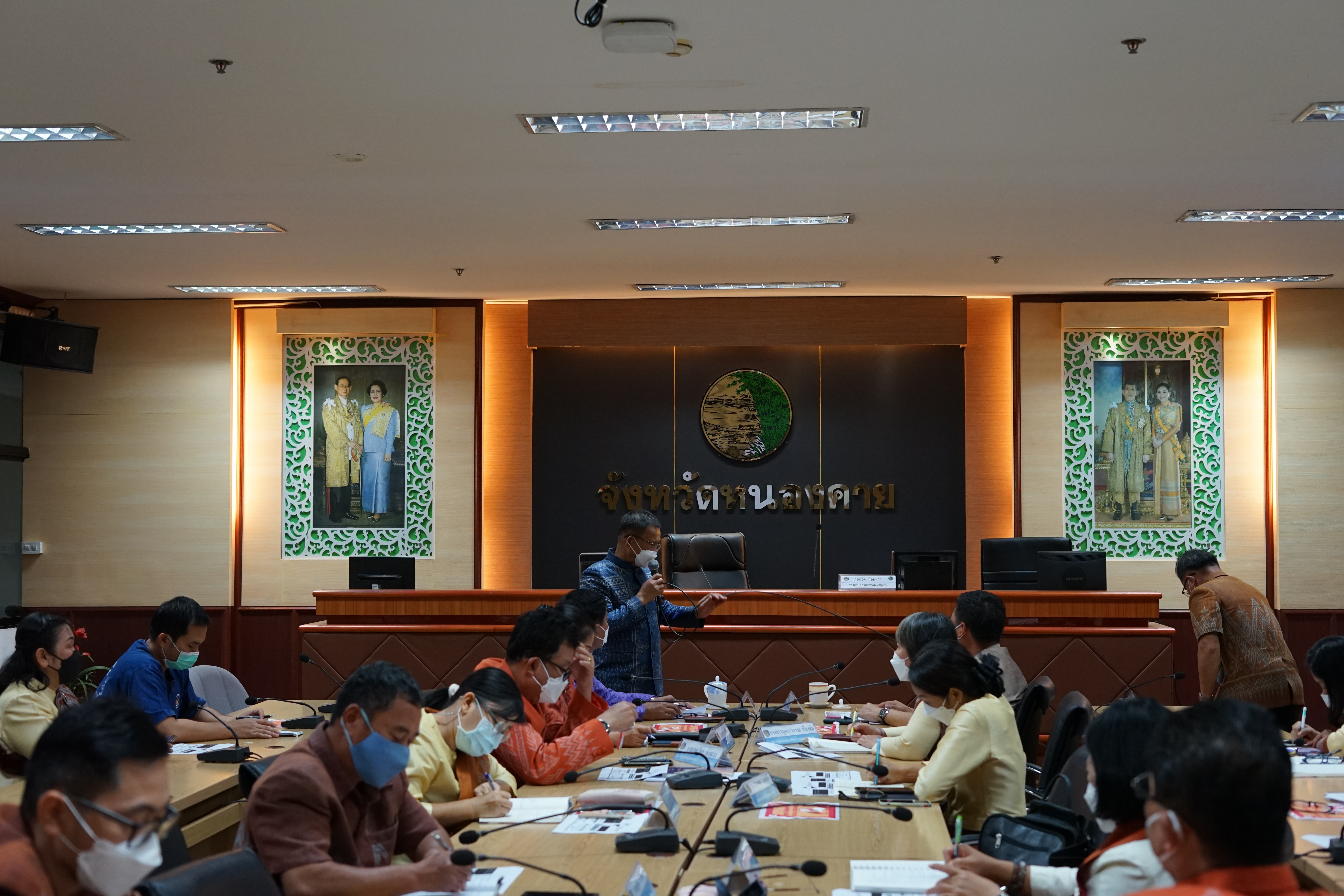 รองอธิบดีกรมการพัฒนาชุมชน ลงพื้นที่จังหวัดหนองคาย กระชับนโยบายกรมการพัฒนาชุมชนให้กับเจ้าหน้าที่พัฒนาชุมชนสำนักงานพัฒนาชุมชนจังหวัดหนองคาย เพื่อขับเคลื่อนงานพัฒนาชุมชนให้มีประสิทธิภาพและบรรลุวัตถุประสงค์