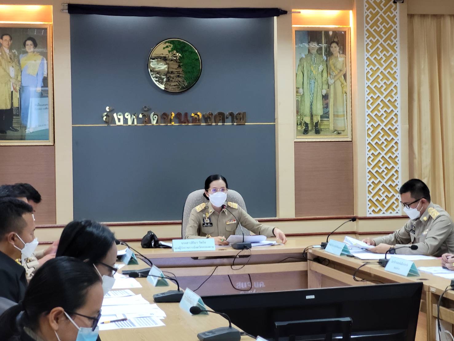 พช.หนองคาย ร่วมประชุมการขับเคลื่อนแนวทางเขตพัฒนาเศรษฐกิจพอเพียง (SEDZ) ด้วยโมเดลเศรษฐกิจใหม่