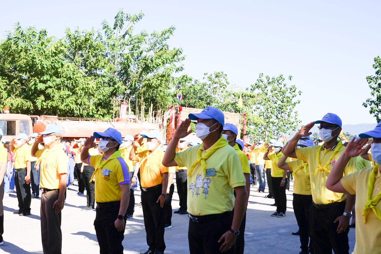 พช.หนองคาย ร่วมกิจกรรมจิตอาสาพัฒนาน้อมรำลึกในพระมหากรุณาธิคุณเนื่องในวันสมเด็จพระเจ้าตากสินมหาราช 28 ธันวาคม 2564