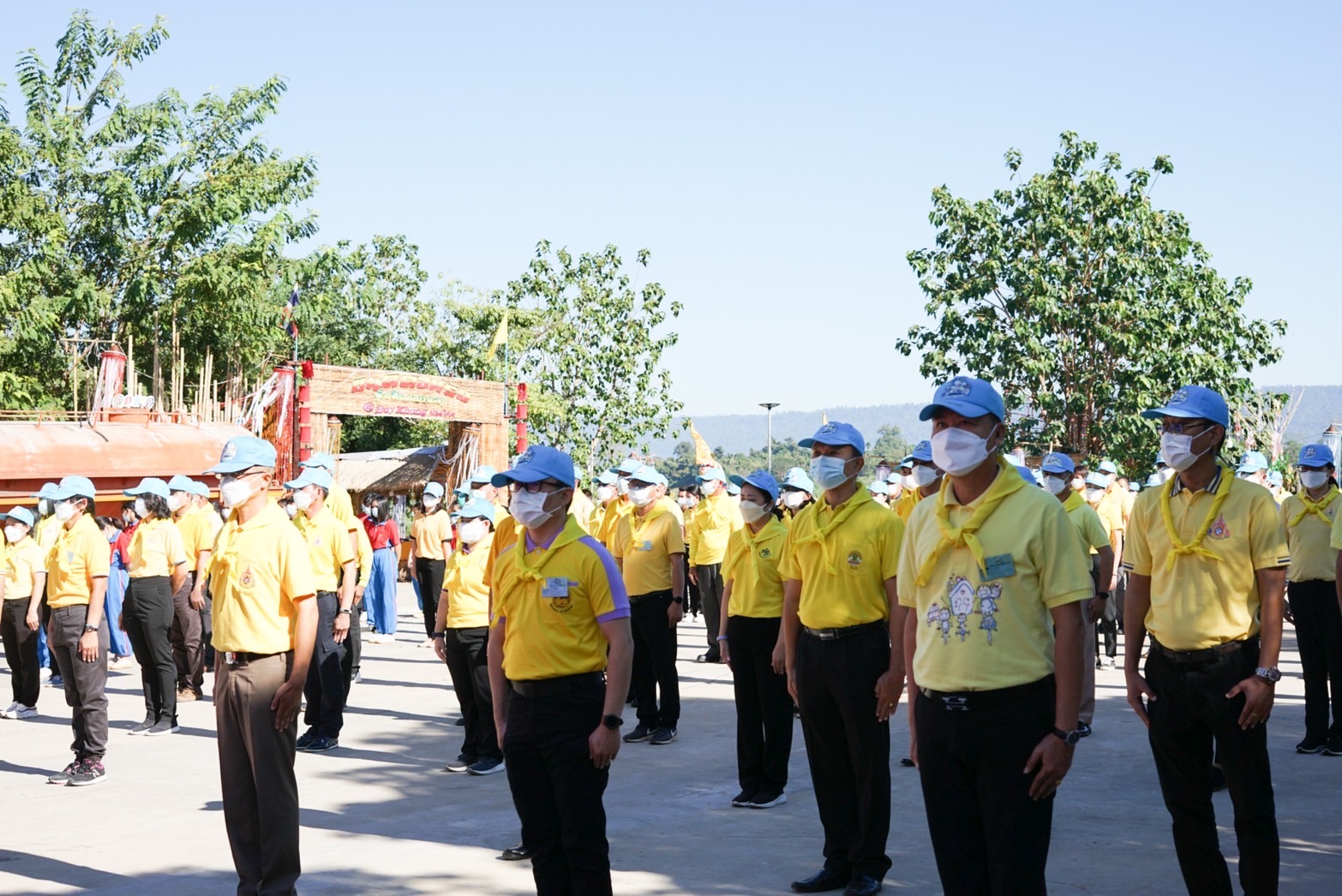 พช.หนองคาย ร่วมกิจกรรมจิตอาสาพัฒนาน้อมรำลึกในพระมหากรุณาธิคุณเนื่องในวันสมเด็จพระเจ้าตากสินมหาราช 28 ธันวาคม 2564