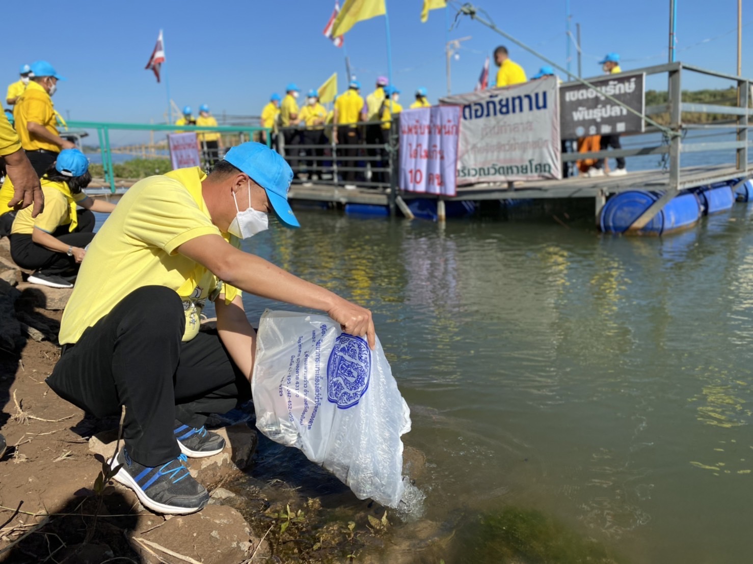 พช.หนองคาย ร่วมกิจกรรมจิตอาสาพัฒนาน้อมรำลึกในพระมหากรุณาธิคุณเนื่องในวันสมเด็จพระเจ้าตากสินมหาราช 28 ธันวาคม 2564