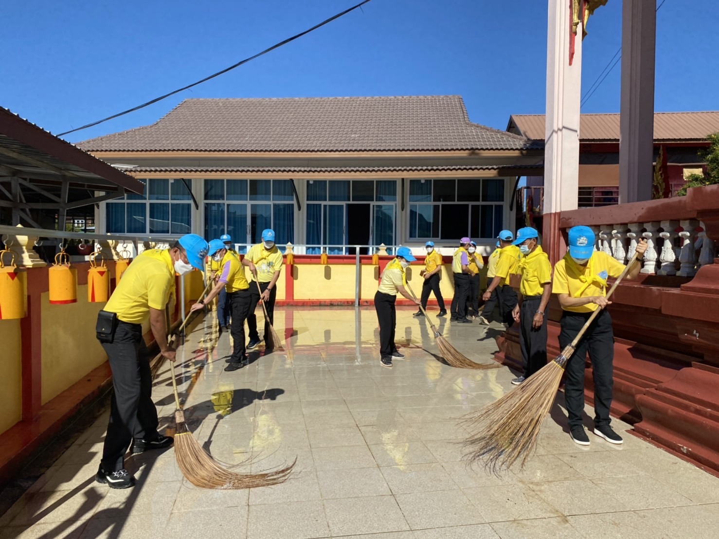 พช.หนองคาย ร่วมกิจกรรมจิตอาสาพัฒนาน้อมรำลึกในพระมหากรุณาธิคุณเนื่องในวันสมเด็จพระเจ้าตากสินมหาราช 28 ธันวาคม 2564