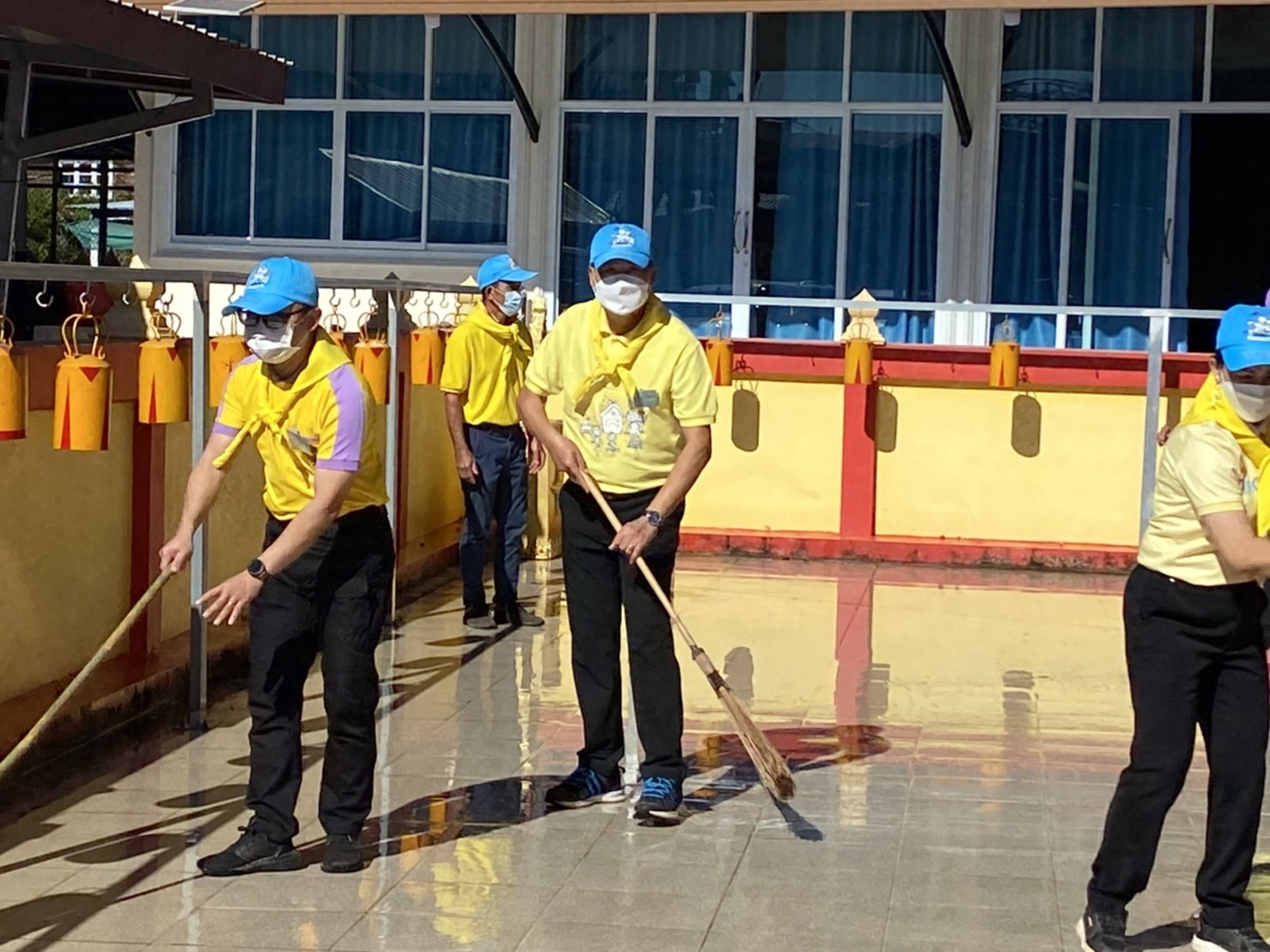 พช.หนองคาย ร่วมกิจกรรมจิตอาสาพัฒนาน้อมรำลึกในพระมหากรุณาธิคุณเนื่องในวันสมเด็จพระเจ้าตากสินมหาราช 28 ธันวาคม 2564