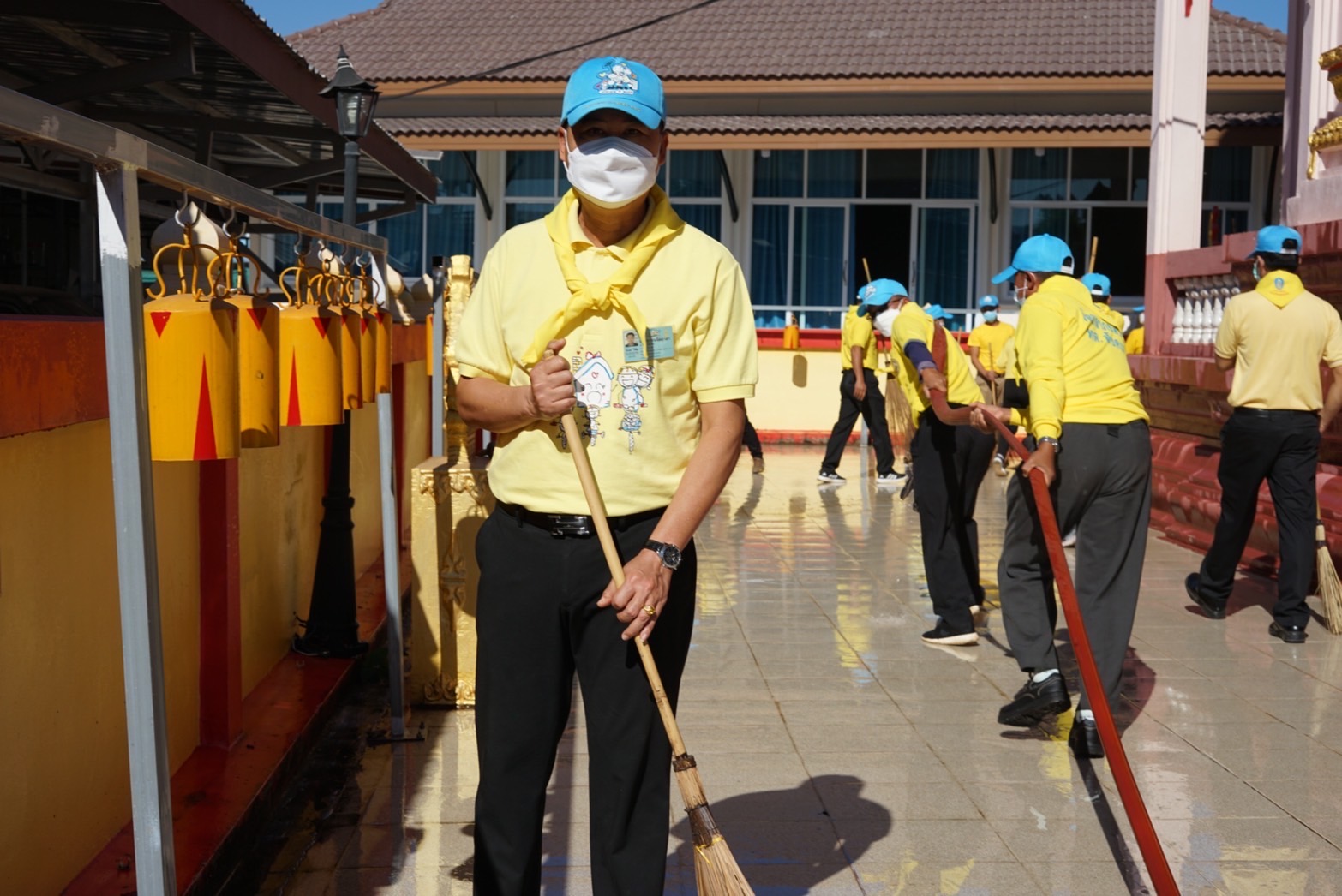 พช.หนองคาย ร่วมกิจกรรมจิตอาสาพัฒนาน้อมรำลึกในพระมหากรุณาธิคุณเนื่องในวันสมเด็จพระเจ้าตากสินมหาราช 28 ธันวาคม 2564
