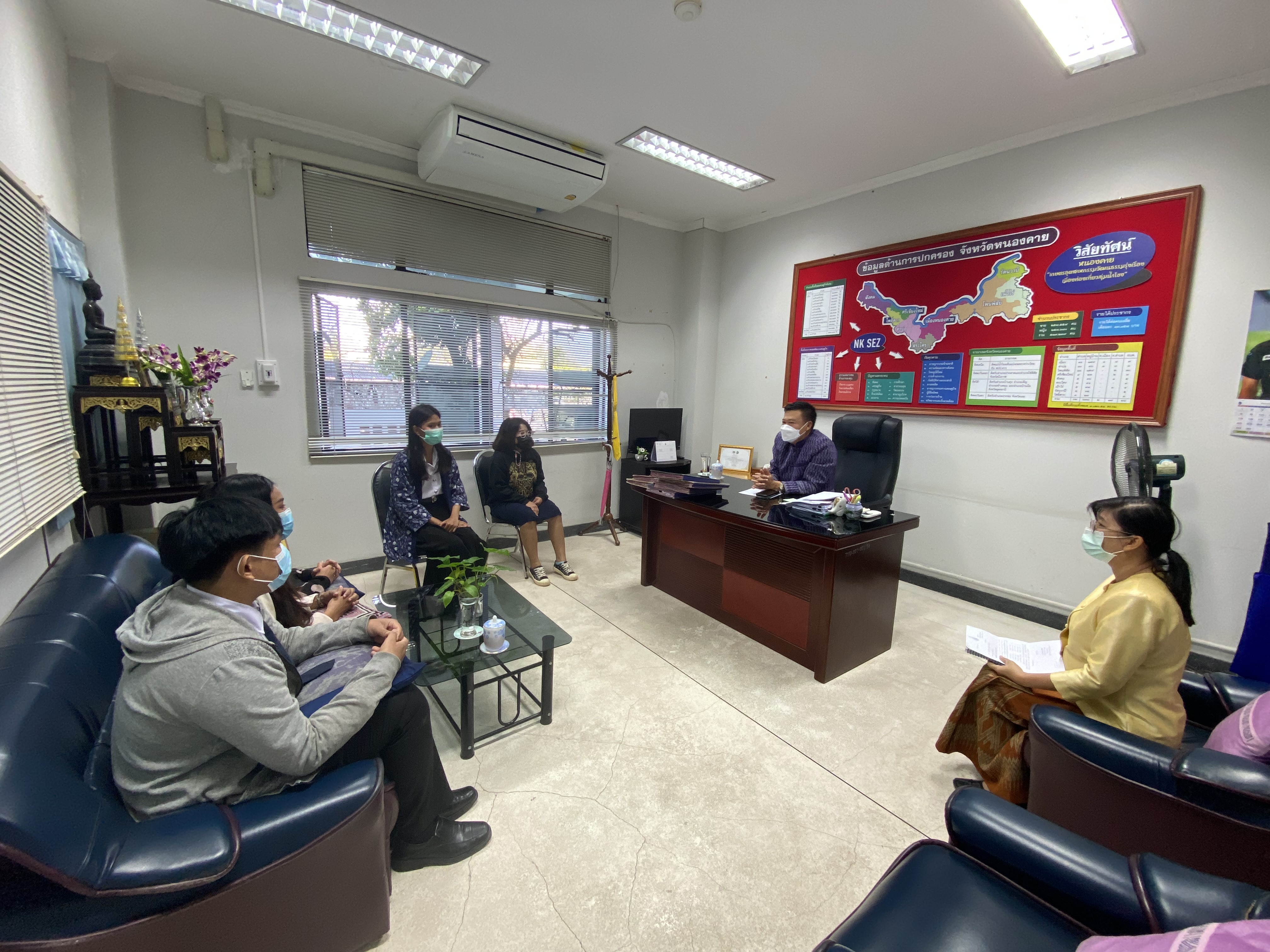 พช.หนองคาย ต้อนรับนักศึกษาฝึกปฏิบัติงานจากมหาวิทยาลัยขอนแก่น วิทยาเขตหนองคาย