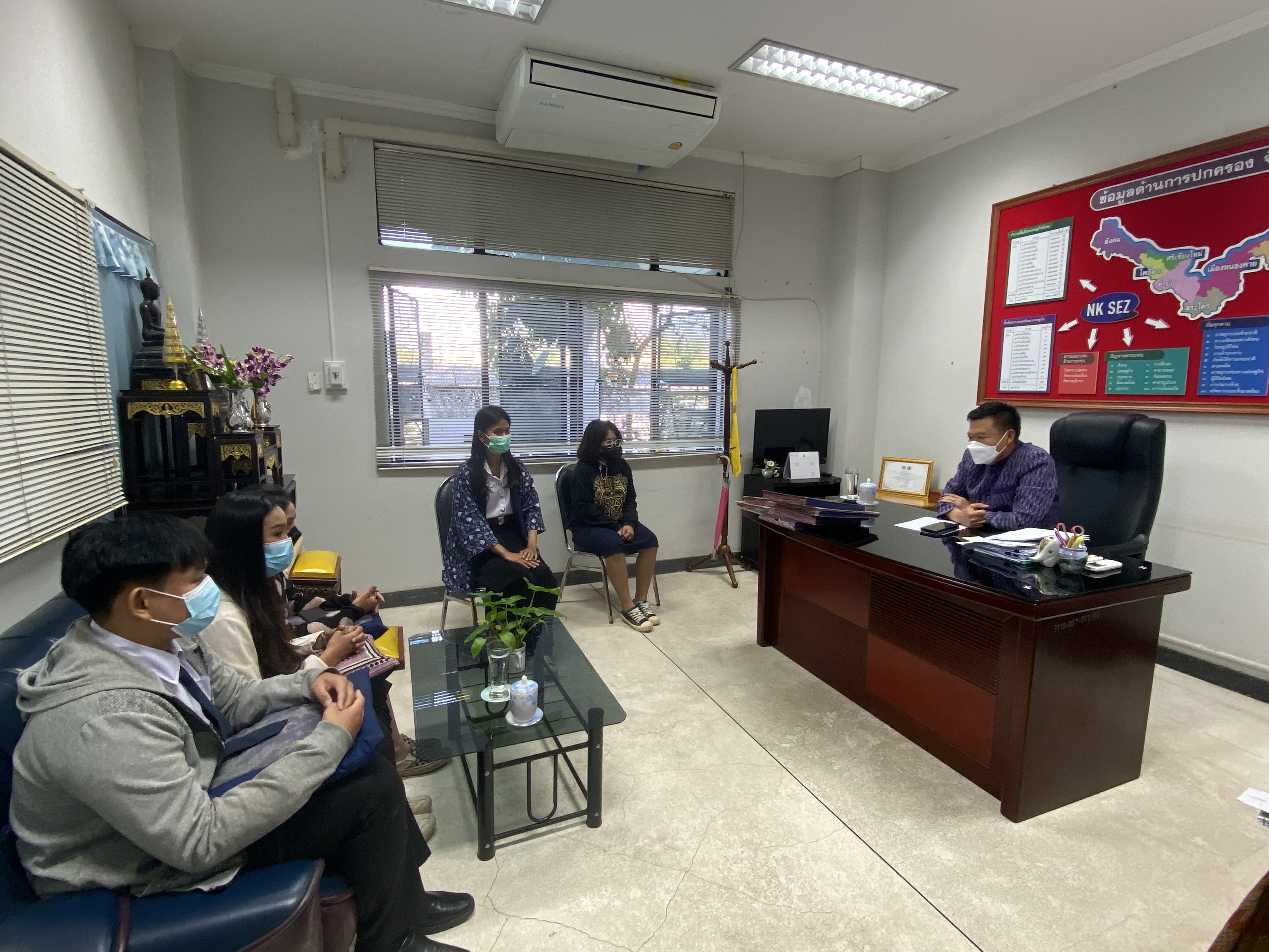 พช.หนองคาย ต้อนรับนักศึกษาฝึกปฏิบัติงานจากมหาวิทยาลัยขอนแก่น วิทยาเขตหนองคาย